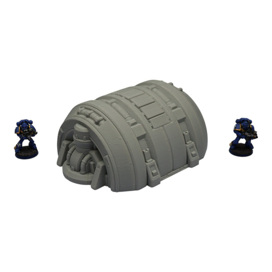 Wargaming 28mm scatter terrain scenery showing 3D-printed item that is compatible with games such as Warhammer 40K, Star Wars Legions, D+D, Dungeons and Dragons, Sci-Fi, Fantasy and other miniature tabletop games. Brand Jawar3d found at www.jawar3d.co.uk.