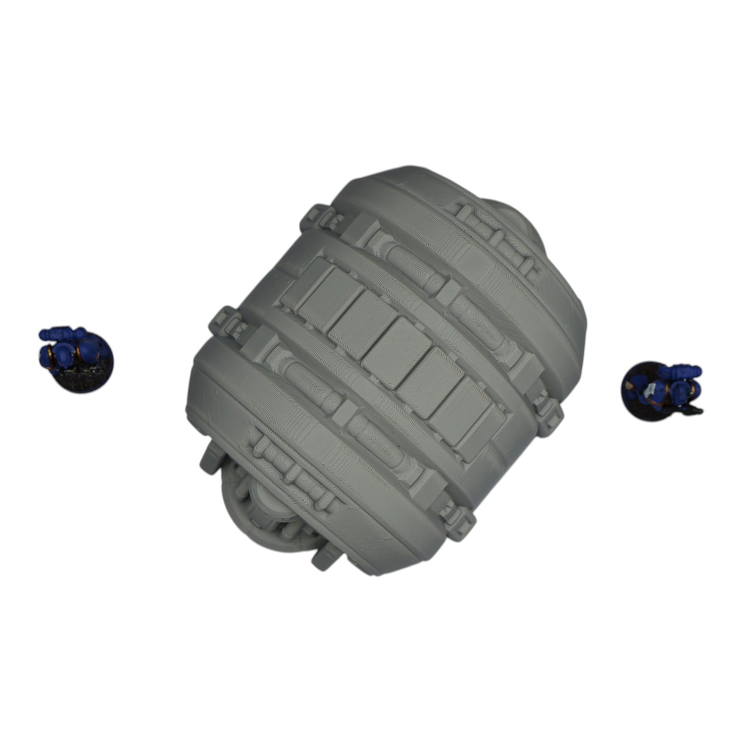Wargaming 28mm scatter terrain scenery showing 3D-printed item that is compatible with games such as Warhammer 40K, Star Wars Legions, D+D, Dungeons and Dragons, Sci-Fi, Fantasy and other miniature tabletop games. Brand Jawar3d found at www.jawar3d.co.uk.