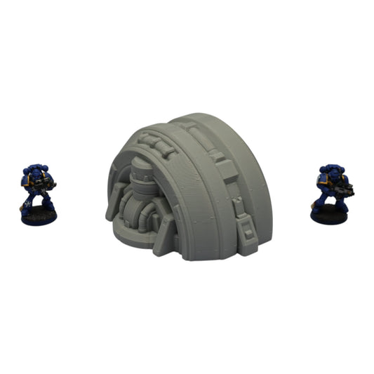 Wargaming 28mm scatter terrain scenery showing 3D-printed item that is compatible with games such as Warhammer 40K, Star Wars Legions, D+D, Dungeons and Dragons, Sci-Fi, Fantasy and other miniature tabletop games. Brand Jawar3d found at www.jawar3d.co.uk.