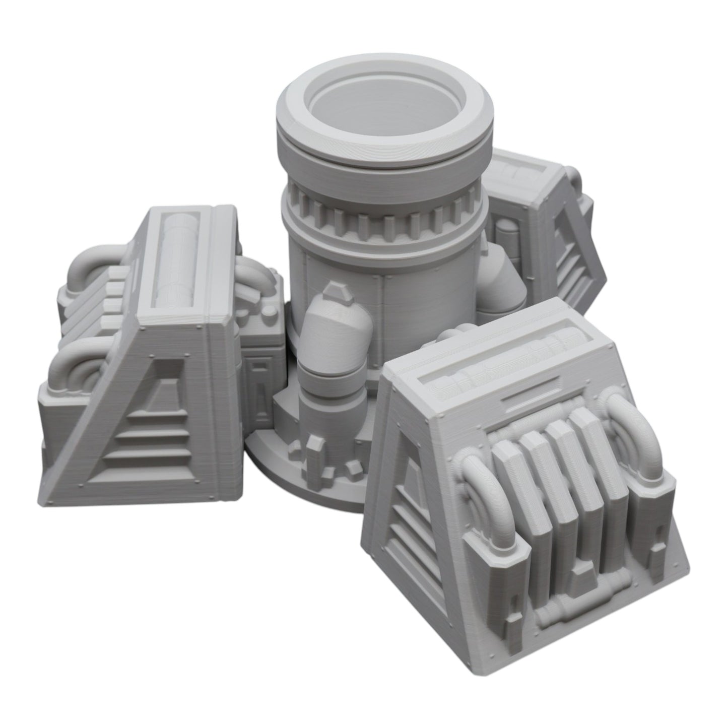 Wargaming 28mm scatter terrain scenery showing 3D-printed item that is compatible with games such as Warhammer 40K, Star Wars Legions, D+D, Dungeons and Dragons, Sci-Fi, Fantasy and other miniature tabletop games. Brand Jawar3d found at www.jawar3d.co.uk.