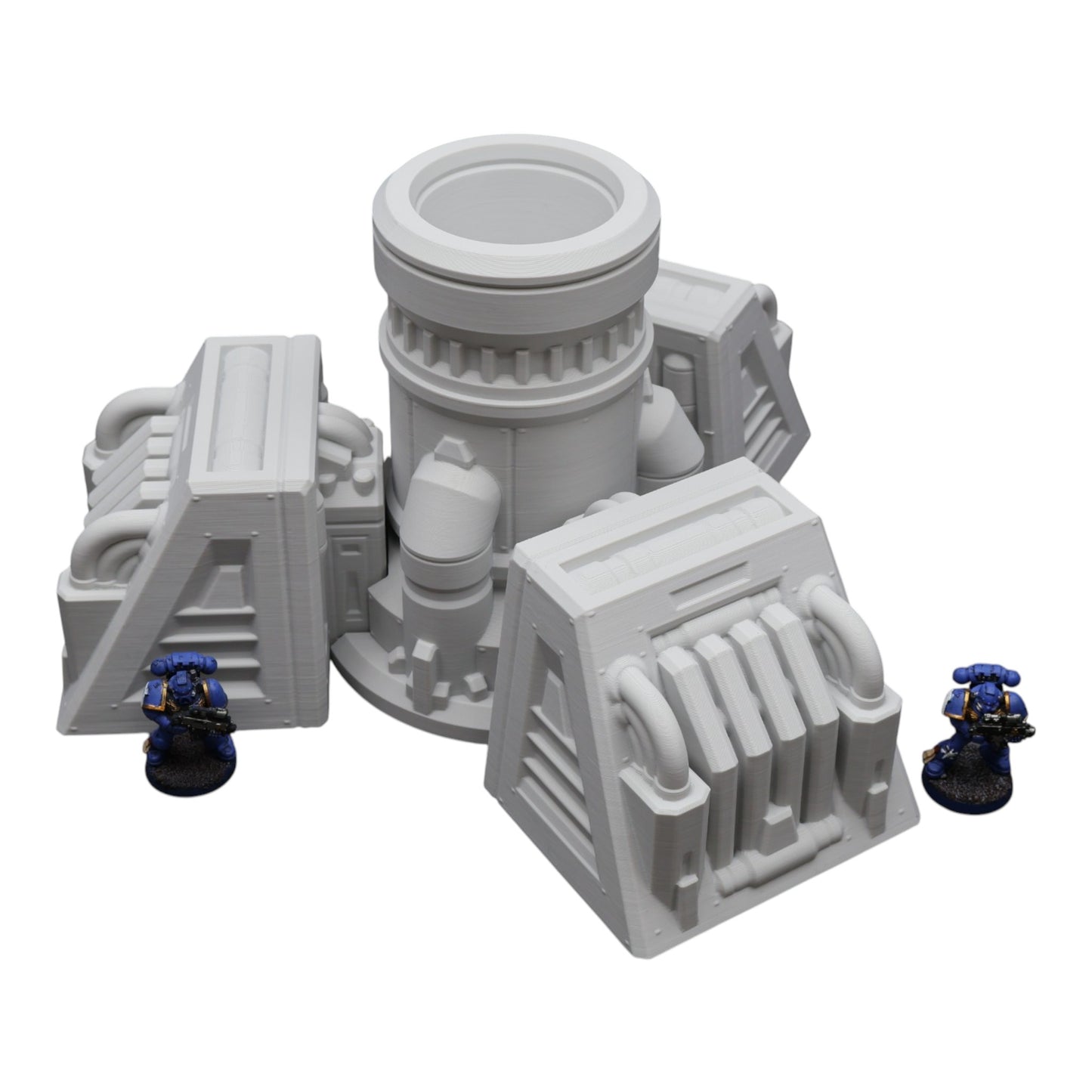 Wargaming 28mm scatter terrain scenery showing 3D-printed item that is compatible with games such as Warhammer 40K, Star Wars Legions, D+D, Dungeons and Dragons, Sci-Fi, Fantasy and other miniature tabletop games. Brand Jawar3d found at www.jawar3d.co.uk.