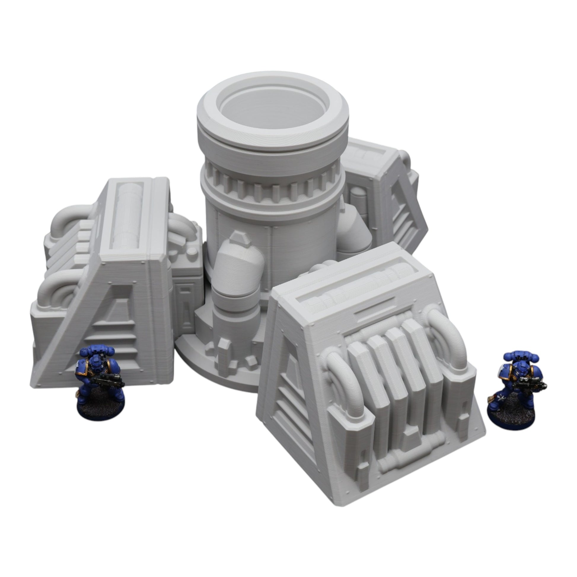 Wargaming 28mm scatter terrain scenery showing 3D-printed item that is compatible with games such as Warhammer 40K, Star Wars Legions, D+D, Dungeons and Dragons, Sci-Fi, Fantasy and other miniature tabletop games. Brand Jawar3d found at www.jawar3d.co.uk.