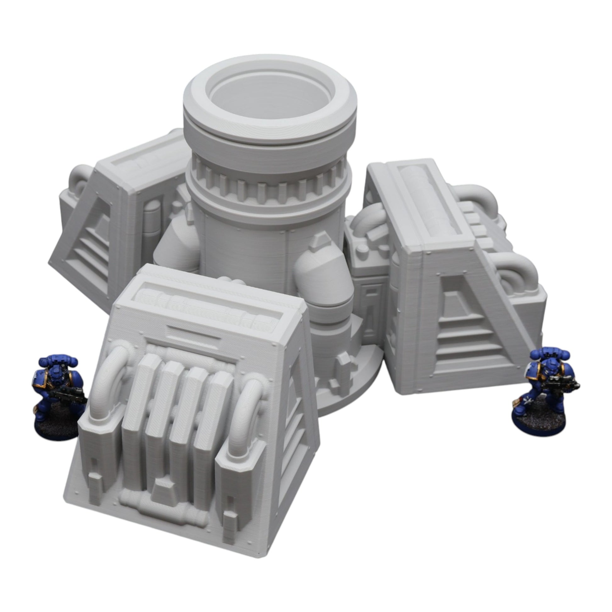 Wargaming 28mm scatter terrain scenery showing 3D-printed item that is compatible with games such as Warhammer 40K, Star Wars Legions, D+D, Dungeons and Dragons, Sci-Fi, Fantasy and other miniature tabletop games. Brand Jawar3d found at www.jawar3d.co.uk.