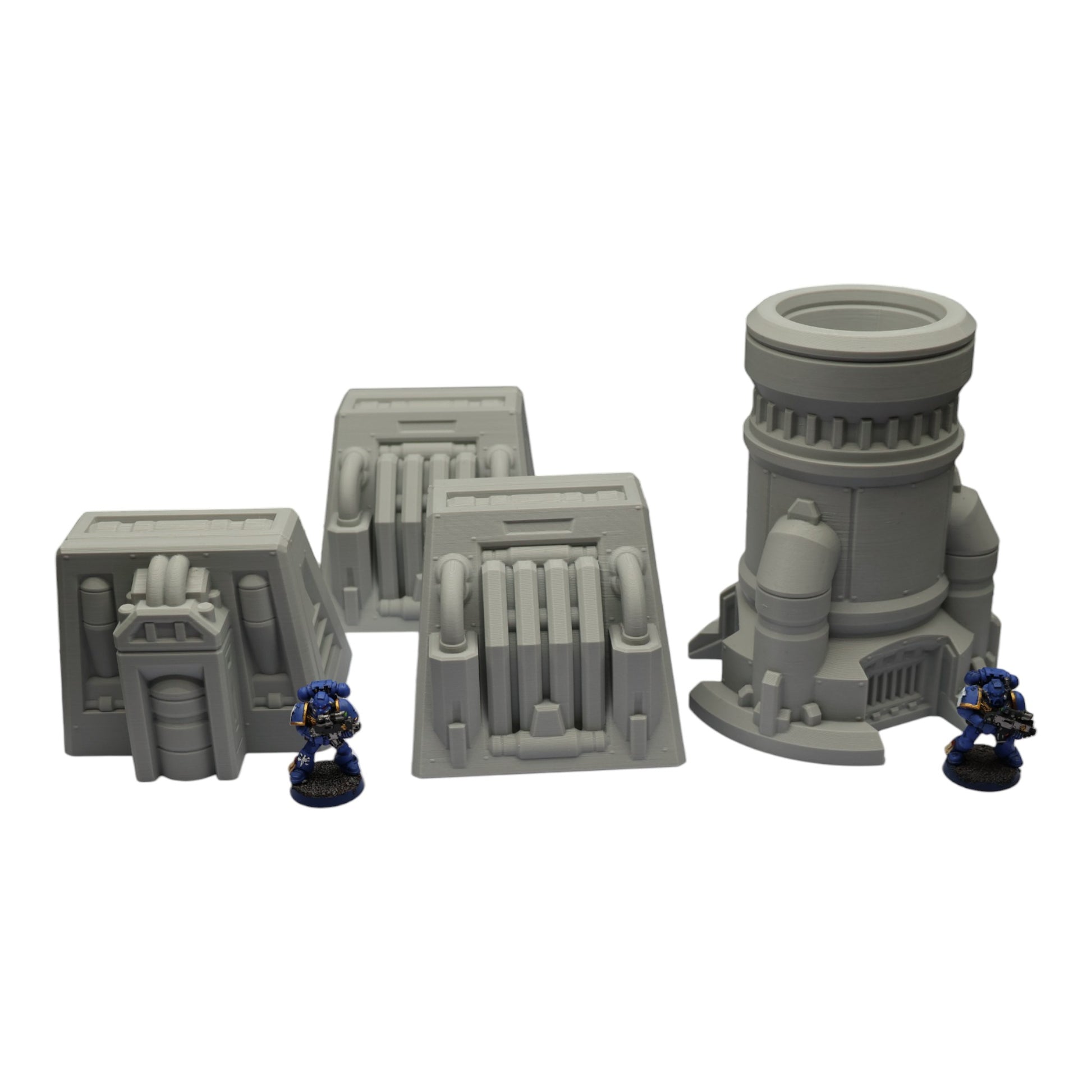 Wargaming 28mm scatter terrain scenery showing 3D-printed item that is compatible with games such as Warhammer 40K, Star Wars Legions, D+D, Dungeons and Dragons, Sci-Fi, Fantasy and other miniature tabletop games. Brand Jawar3d found at www.jawar3d.co.uk.