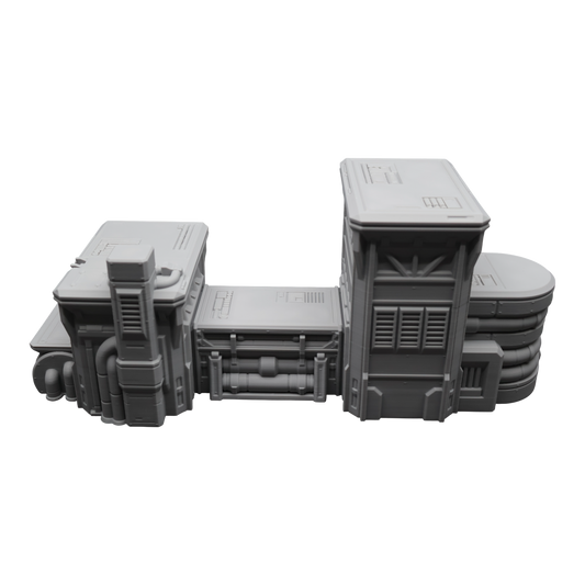 Wargaming 28mm scatter terrain scenery showing 3D-printed item that is compatible with games such as Warhammer 40K, Star Wars Legions, D+D, Dungeons and Dragons, Sci-Fi, Fantasy and other miniature tabletop games. Brand Jawar3d found at www.jawar3d.co.uk.