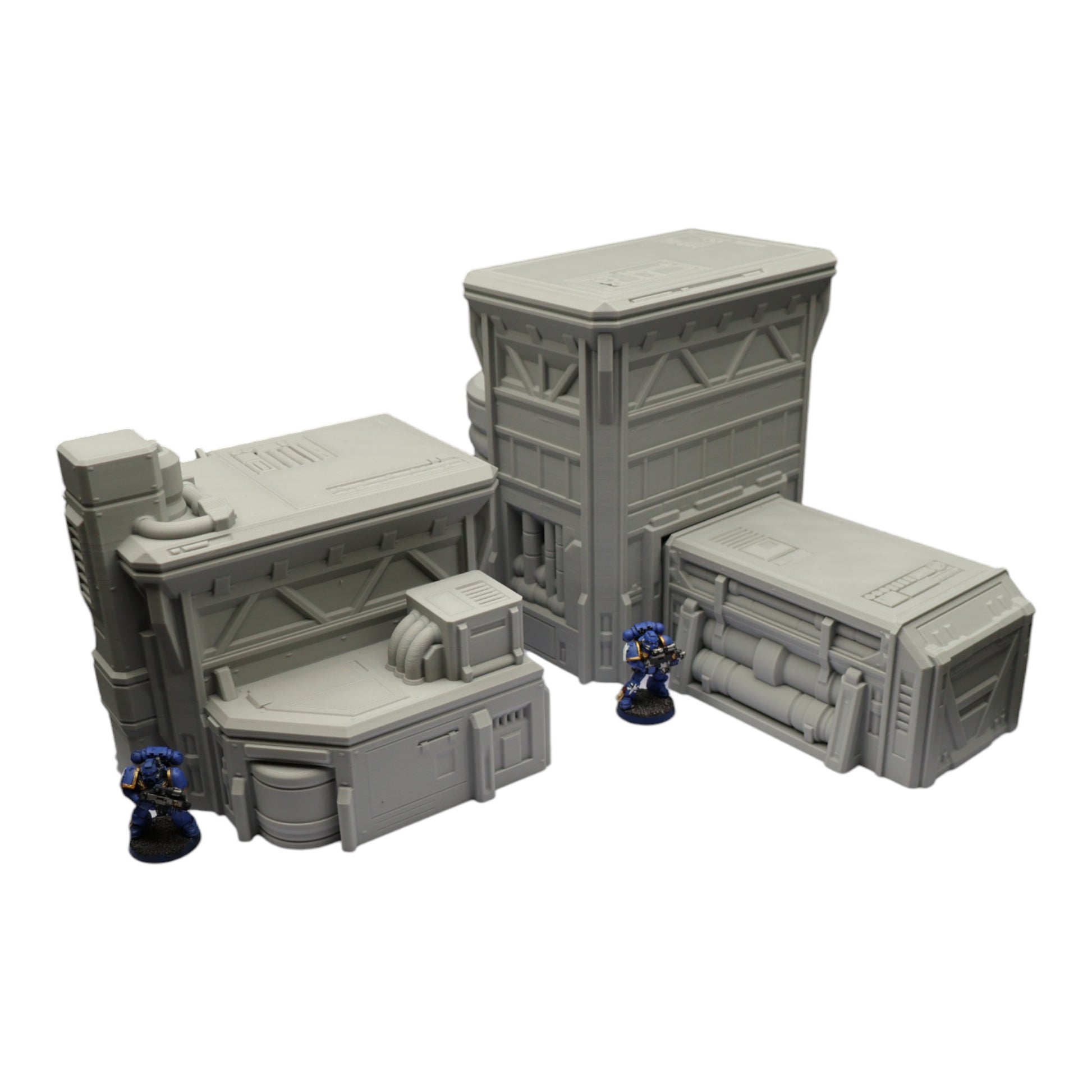 Wargaming 28mm scatter terrain scenery showing 3D-printed item that is compatible with games such as Warhammer 40K, Star Wars Legions, D+D, Dungeons and Dragons, Sci-Fi, Fantasy and other miniature tabletop games. Brand Jawar3d found at www.jawar3d.co.uk.