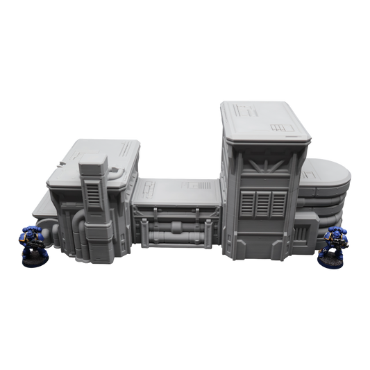 Wargaming 28mm scatter terrain scenery showing 3D-printed item that is compatible with games such as Warhammer 40K, Star Wars Legions, D+D, Dungeons and Dragons, Sci-Fi, Fantasy and other miniature tabletop games. Brand Jawar3d found at www.jawar3d.co.uk.