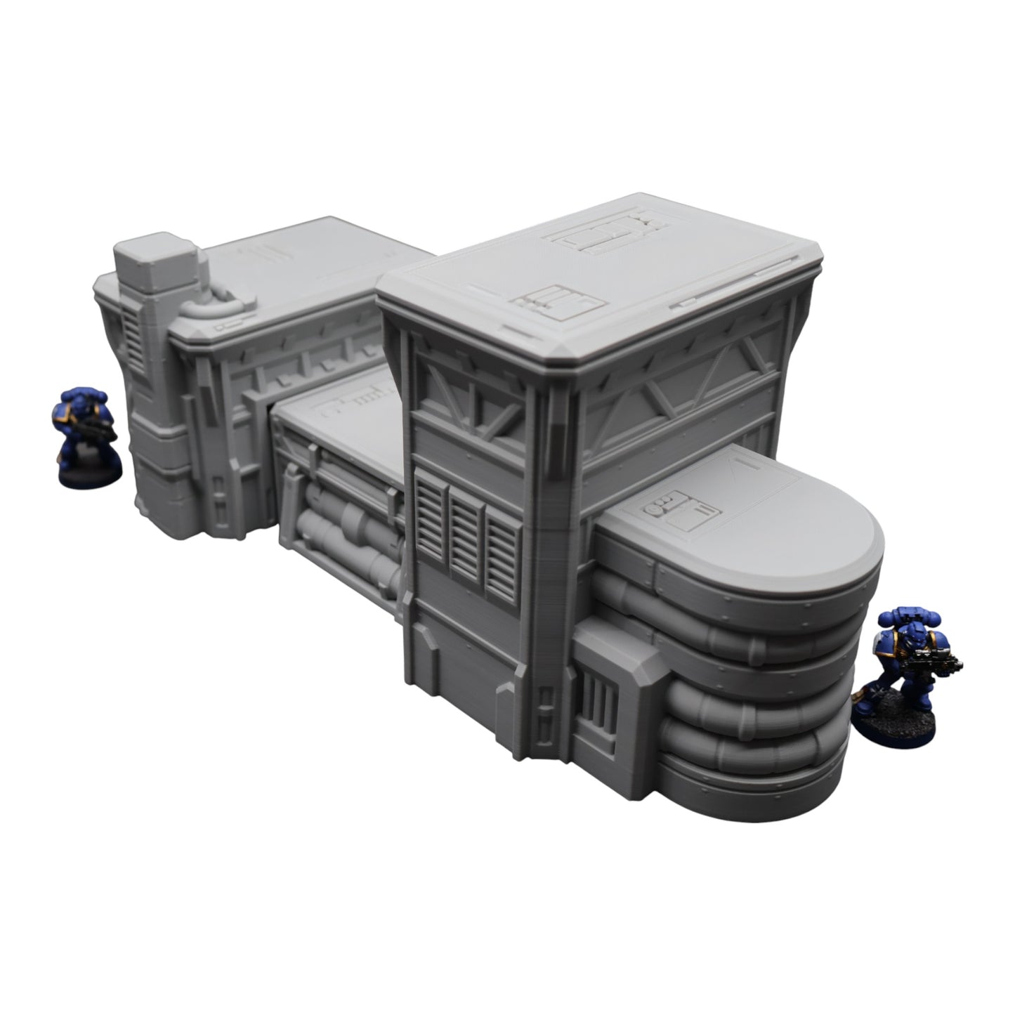Wargaming 28mm scatter terrain scenery showing 3D-printed item that is compatible with games such as Warhammer 40K, Star Wars Legions, D+D, Dungeons and Dragons, Sci-Fi, Fantasy and other miniature tabletop games. Brand Jawar3d found at www.jawar3d.co.uk.