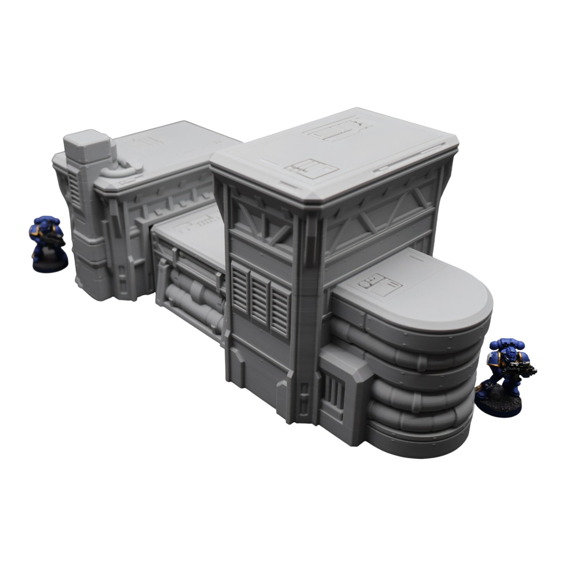 Wargaming 28mm scatter terrain scenery showing 3D-printed item that is compatible with games such as Warhammer 40K, Star Wars Legions, D+D, Dungeons and Dragons, Sci-Fi, Fantasy and other miniature tabletop games. Brand Jawar3d found at www.jawar3d.co.uk.