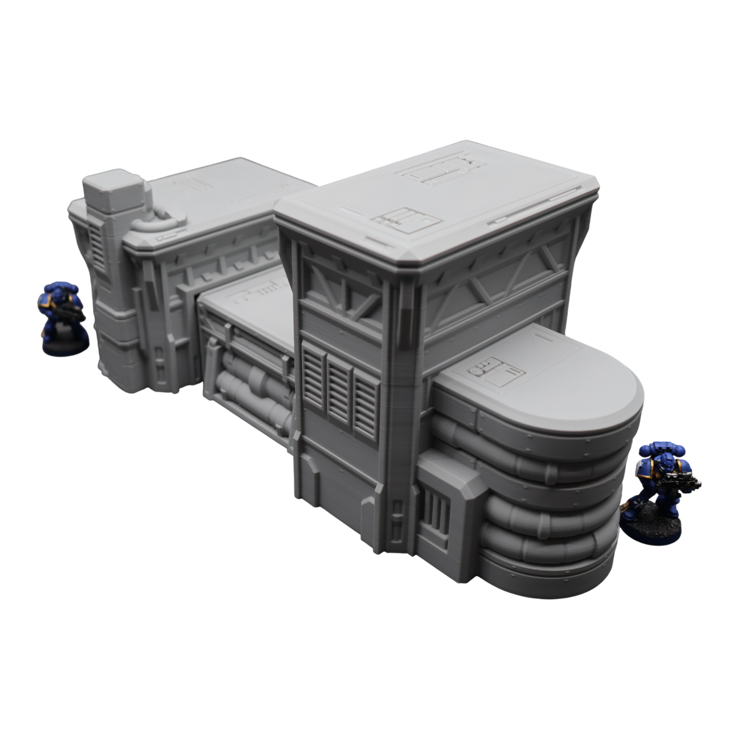 Wargaming 28mm scatter terrain scenery showing 3D-printed item that is compatible with games such as Warhammer 40K, Star Wars Legions, D+D, Dungeons and Dragons, Sci-Fi, Fantasy and other miniature tabletop games. Brand Jawar3d found at www.jawar3d.co.uk.