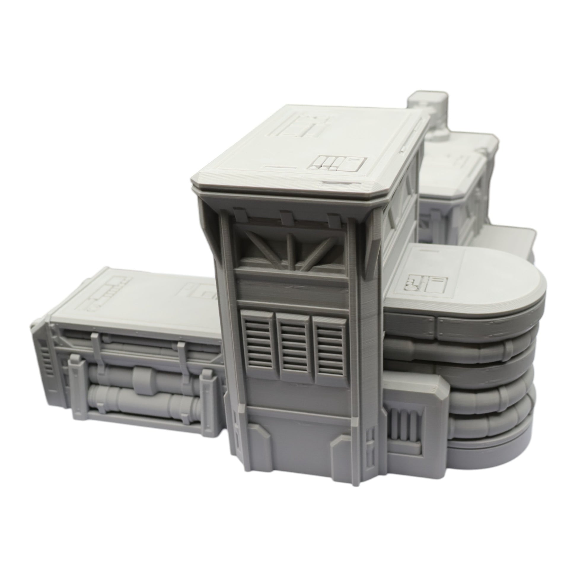 Wargaming 28mm scatter terrain scenery showing 3D-printed item that is compatible with games such as Warhammer 40K, Star Wars Legions, D+D, Dungeons and Dragons, Sci-Fi, Fantasy and other miniature tabletop games. Brand Jawar3d found at www.jawar3d.co.uk.
