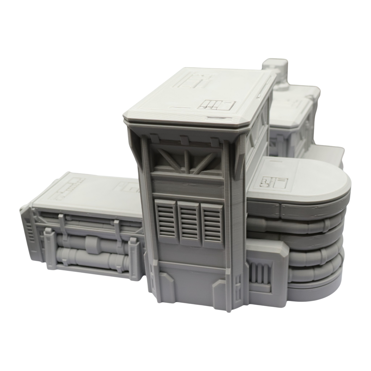 Fuel Station Set - 28mm Wargaming Scatter Terrain Scenery Tabletop Grimdark