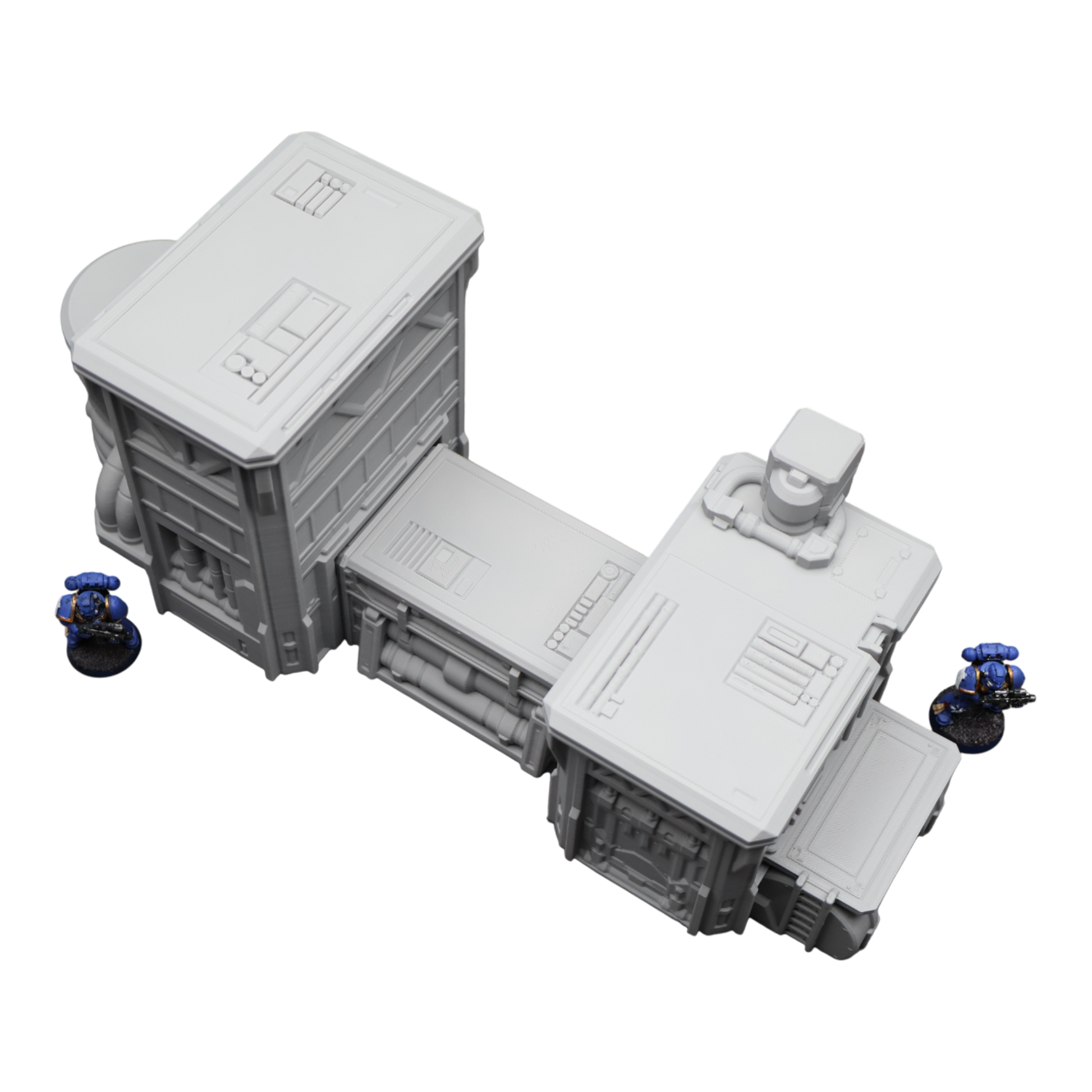 Wargaming 28mm scatter terrain scenery showing 3D-printed item that is compatible with games such as Warhammer 40K, Star Wars Legions, D+D, Dungeons and Dragons, Sci-Fi, Fantasy and other miniature tabletop games. Brand Jawar3d found at www.jawar3d.co.uk.