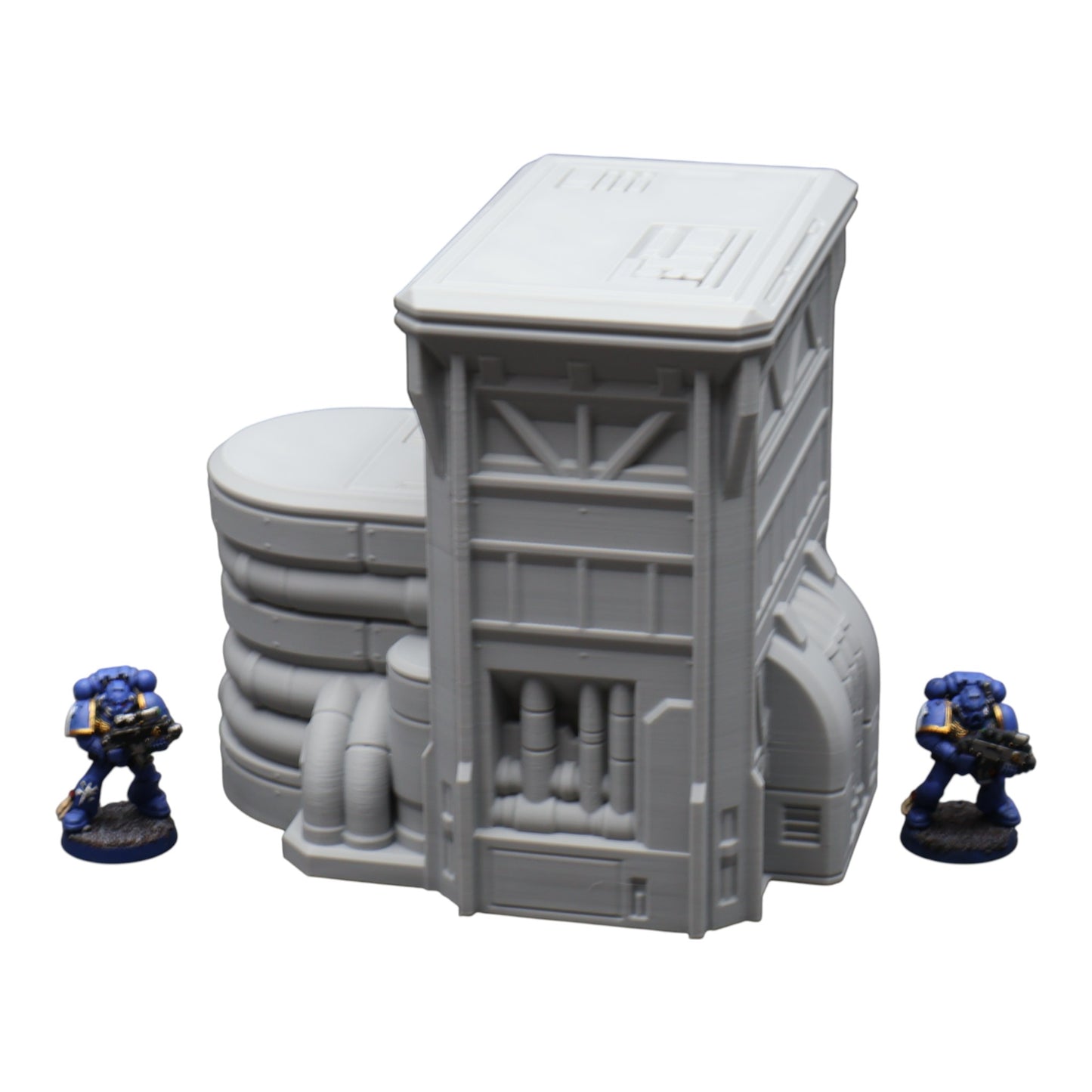 Wargaming 28mm scatter terrain scenery showing 3D-printed item that is compatible with games such as Warhammer 40K, Star Wars Legions, D+D, Dungeons and Dragons, Sci-Fi, Fantasy and other miniature tabletop games. Brand Jawar3d found at www.jawar3d.co.uk.