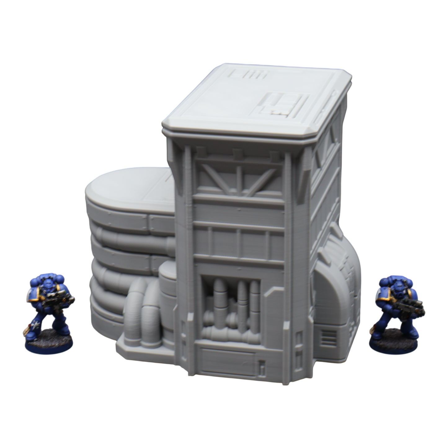 Wargaming 28mm scatter terrain scenery showing 3D-printed item that is compatible with games such as Warhammer 40K, Star Wars Legions, D+D, Dungeons and Dragons, Sci-Fi, Fantasy and other miniature tabletop games. Brand Jawar3d found at www.jawar3d.co.uk.