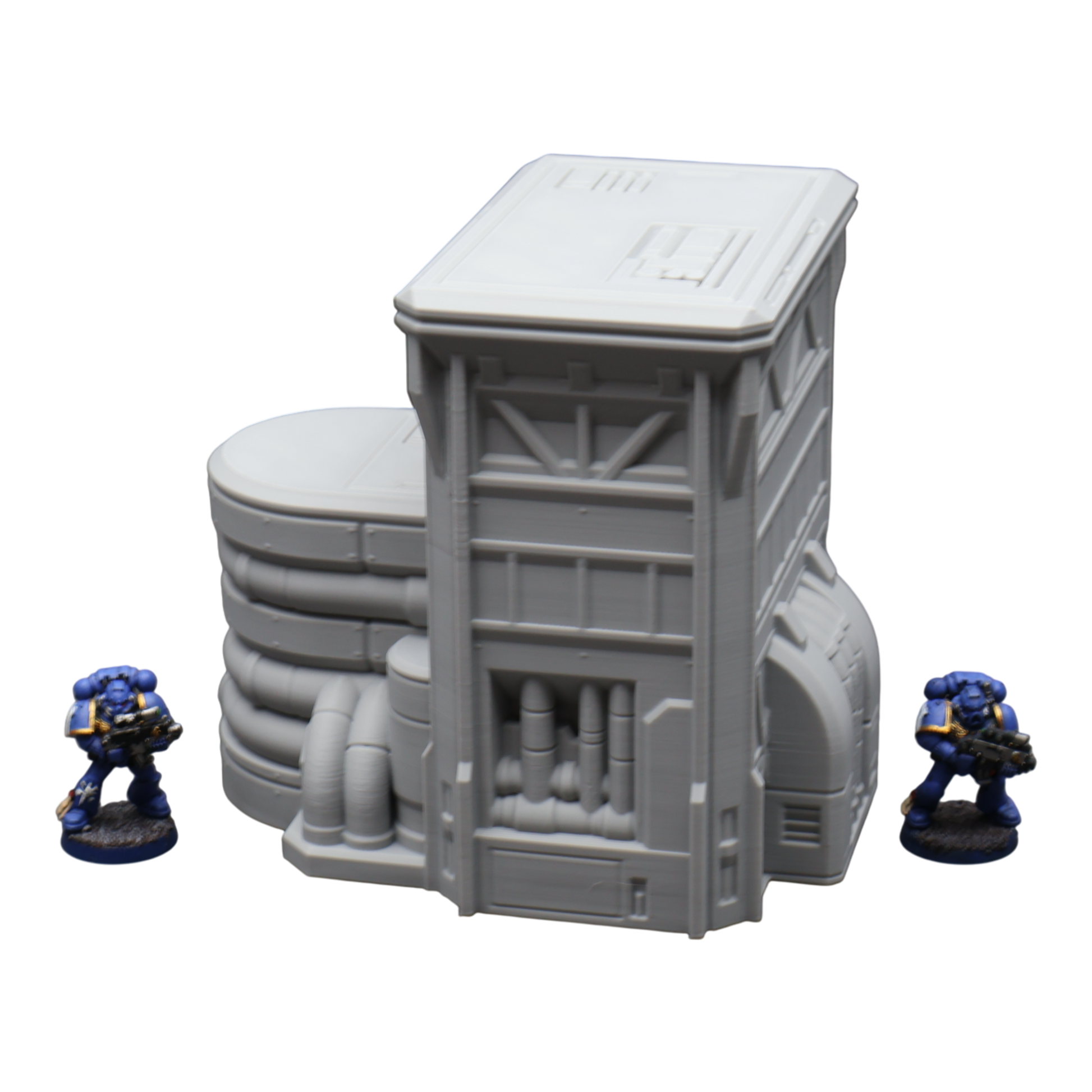Wargaming 28mm scatter terrain scenery showing 3D-printed item that is compatible with games such as Warhammer 40K, Star Wars Legions, D+D, Dungeons and Dragons, Sci-Fi, Fantasy and other miniature tabletop games. Brand Jawar3d found at www.jawar3d.co.uk.