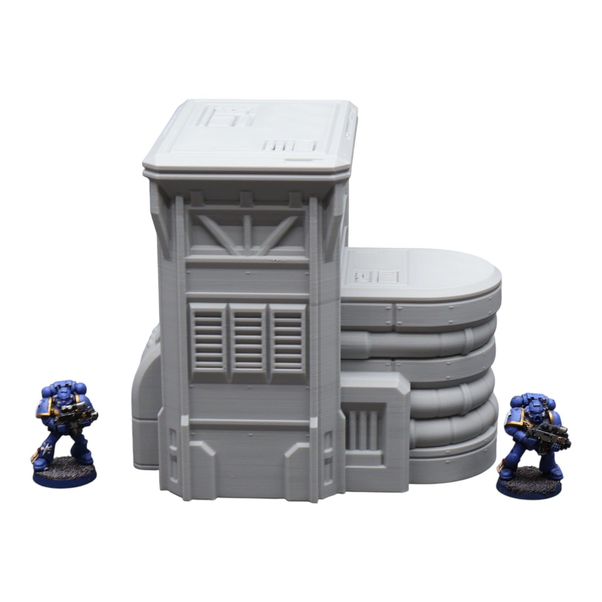 Wargaming 28mm scatter terrain scenery showing 3D-printed item that is compatible with games such as Warhammer 40K, Star Wars Legions, D+D, Dungeons and Dragons, Sci-Fi, Fantasy and other miniature tabletop games. Brand Jawar3d found at www.jawar3d.co.uk.