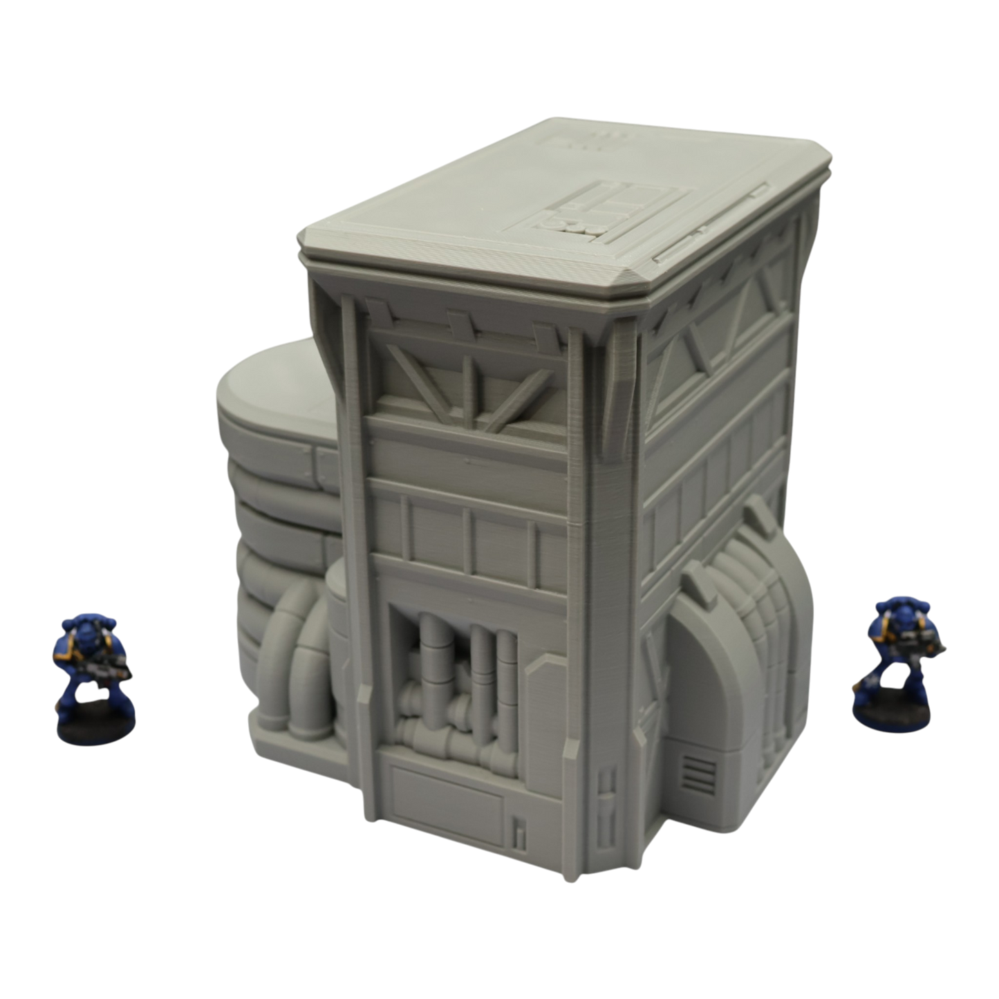 Fuel Station #1 - 28mm Wargaming Scatter Terrain Scenery Tabletop Grimdark