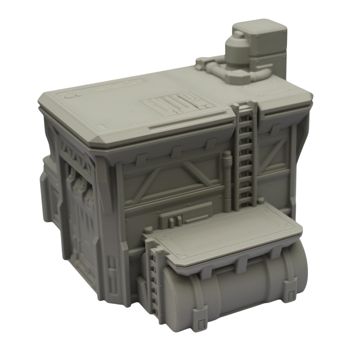 Fuel Station #2 - 28mm Wargaming Scatter Terrain Scenery Tabletop Grimdark