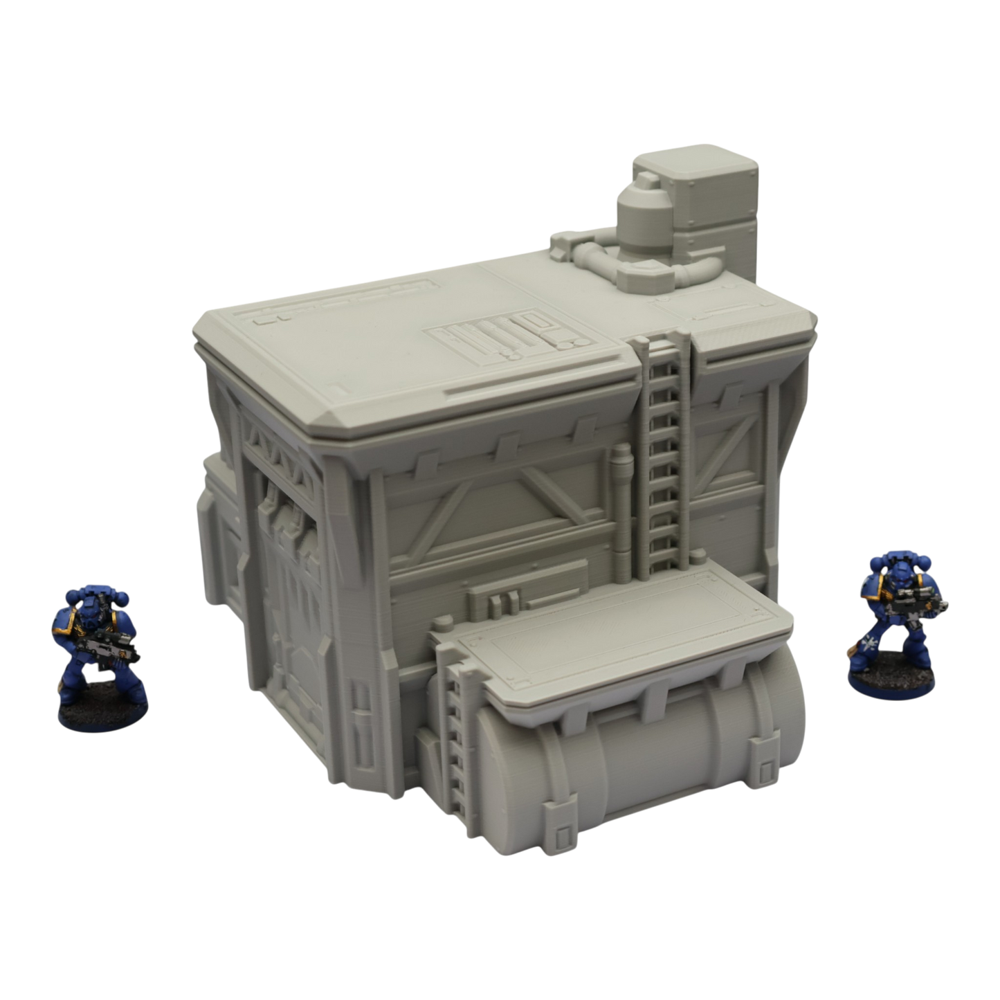 Fuel Station #2 - 28mm Wargaming Scatter Terrain Scenery Tabletop Grimdark