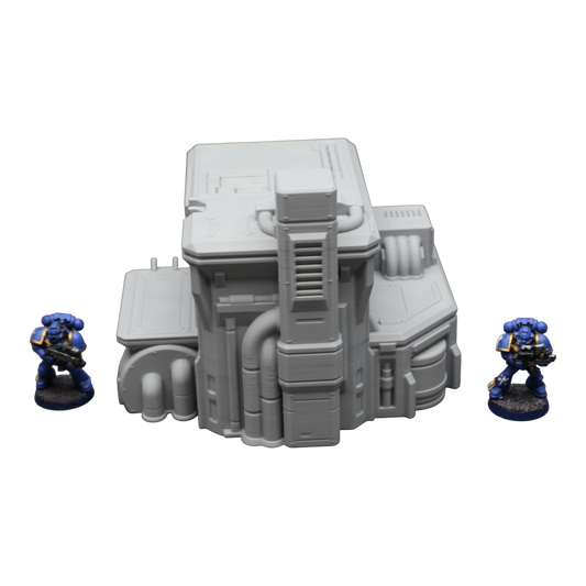 Wargaming 28mm scatter terrain scenery showing 3D-printed item that is compatible with games such as Warhammer 40K, Star Wars Legions, D+D, Dungeons and Dragons, Sci-Fi, Fantasy and other miniature tabletop games. Brand Jawar3d found at www.jawar3d.co.uk.