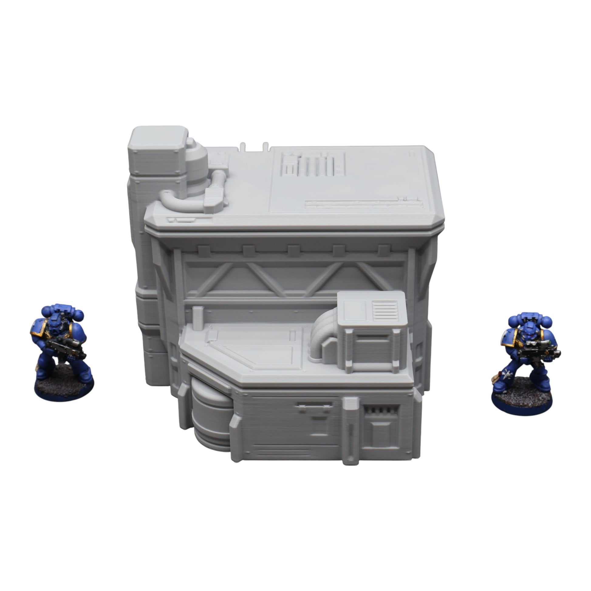 Wargaming 28mm scatter terrain scenery showing 3D-printed item that is compatible with games such as Warhammer 40K, Star Wars Legions, D+D, Dungeons and Dragons, Sci-Fi, Fantasy and other miniature tabletop games. Brand Jawar3d found at www.jawar3d.co.uk.