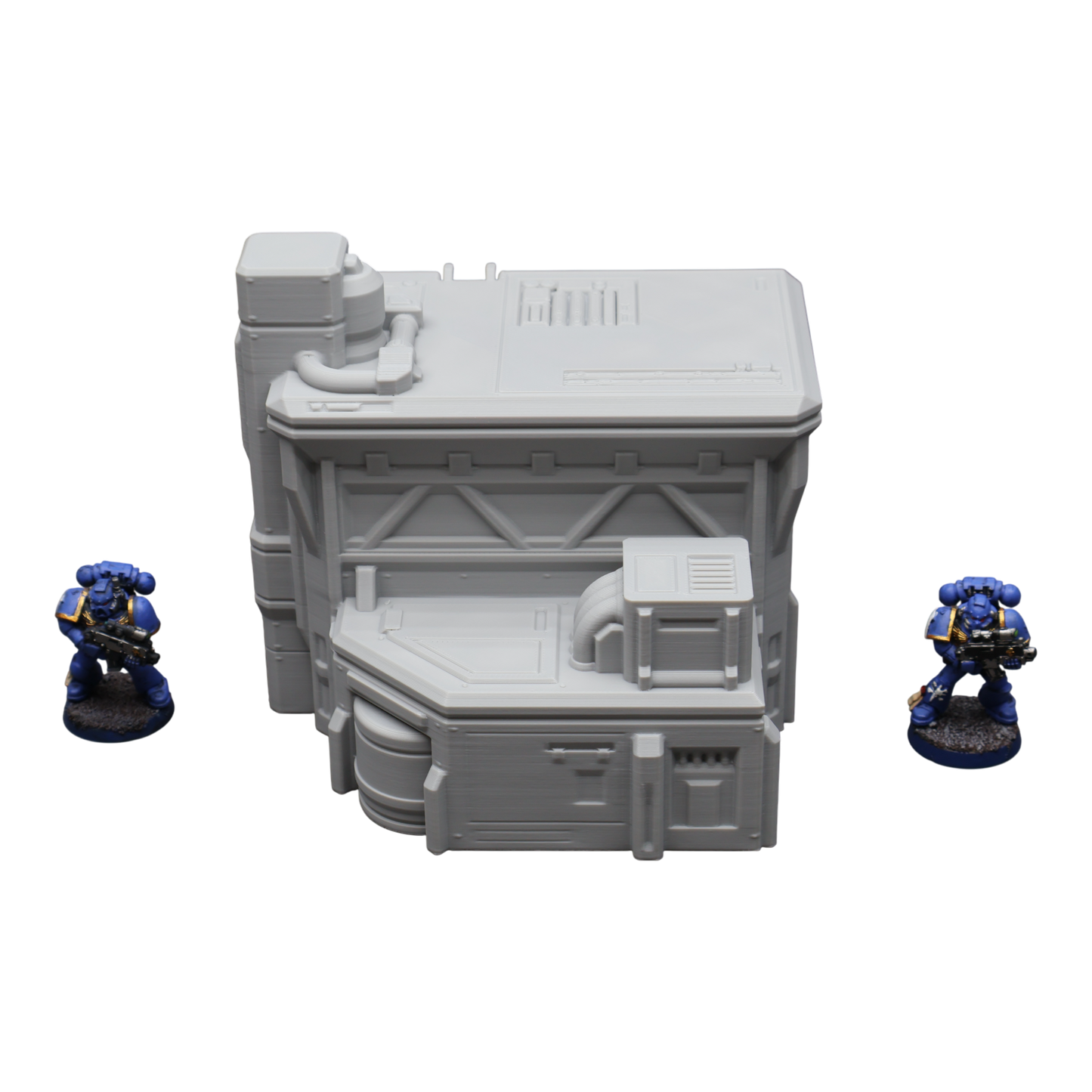 Wargaming 28mm scatter terrain scenery showing 3D-printed item that is compatible with games such as Warhammer 40K, Star Wars Legions, D+D, Dungeons and Dragons, Sci-Fi, Fantasy and other miniature tabletop games. Brand Jawar3d found at www.jawar3d.co.uk.