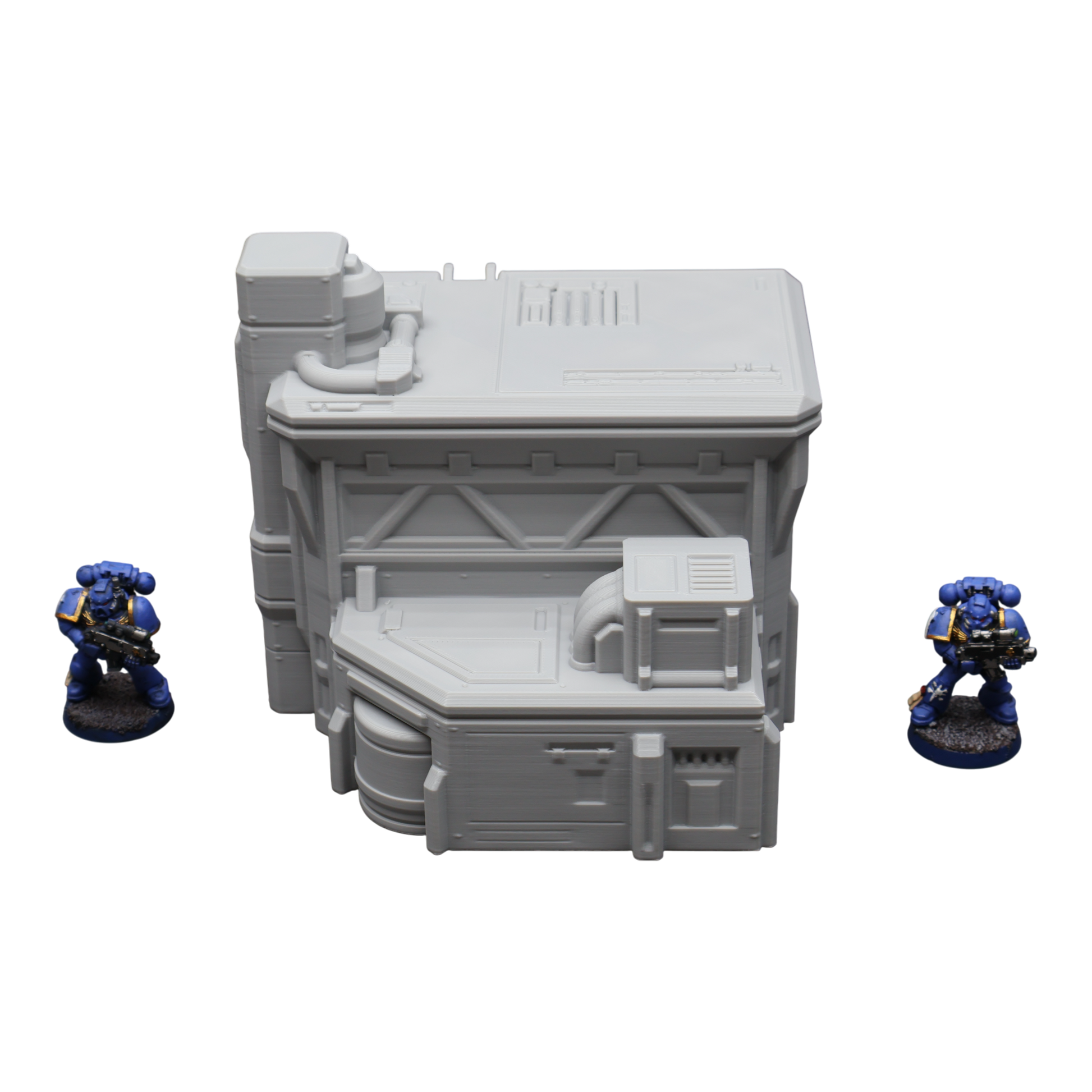 Wargaming 28mm scatter terrain scenery showing 3D-printed item that is compatible with games such as Warhammer 40K, Star Wars Legions, D+D, Dungeons and Dragons, Sci-Fi, Fantasy and other miniature tabletop games. Brand Jawar3d found at www.jawar3d.co.uk.