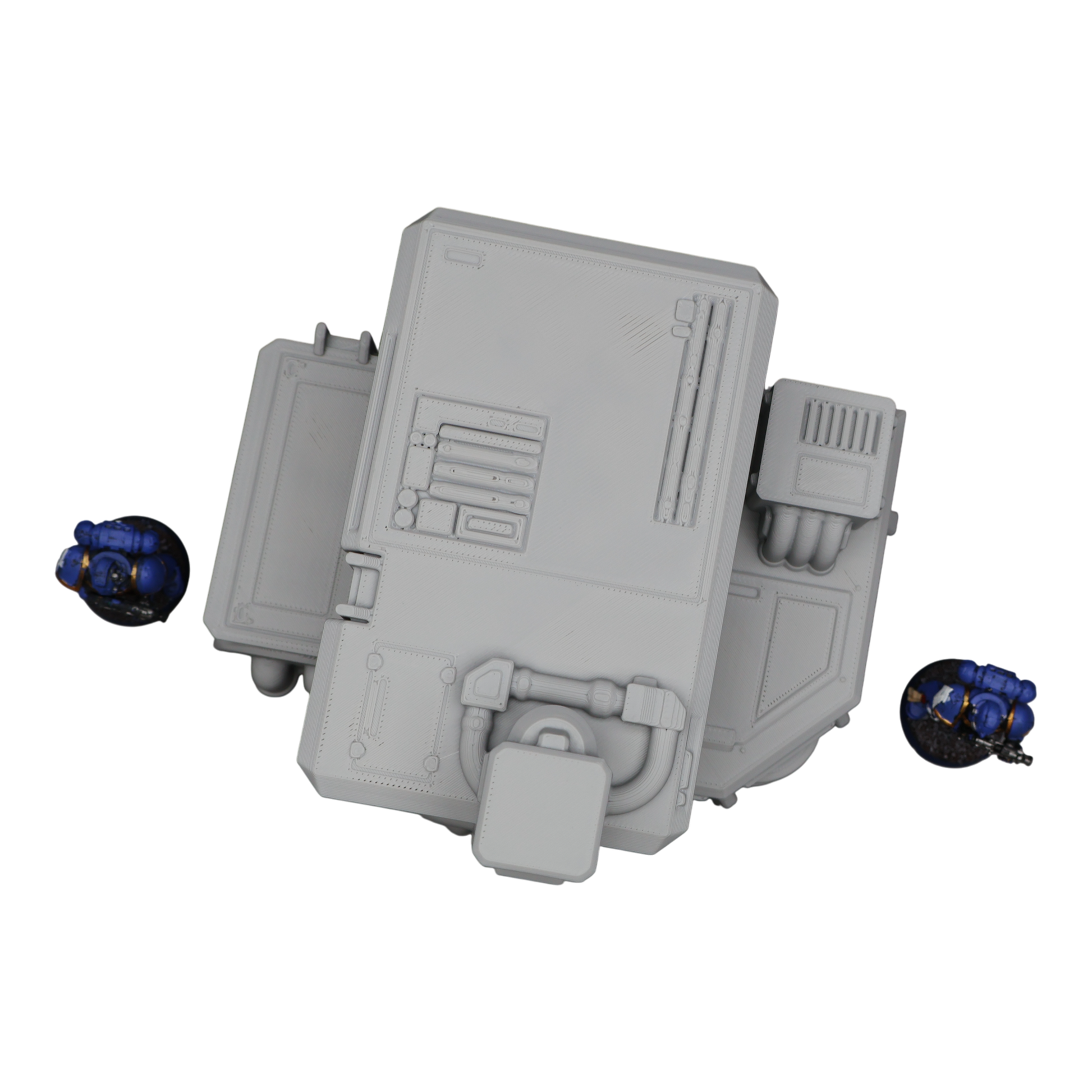 Wargaming 28mm scatter terrain scenery showing 3D-printed item that is compatible with games such as Warhammer 40K, Star Wars Legions, D+D, Dungeons and Dragons, Sci-Fi, Fantasy and other miniature tabletop games. Brand Jawar3d found at www.jawar3d.co.uk.
