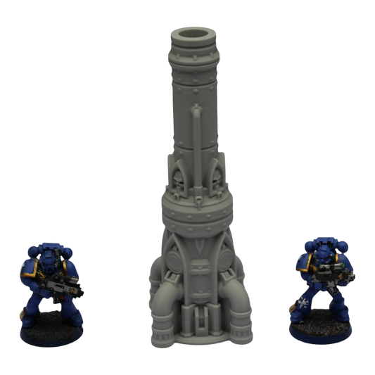 Single Smokestack - 28mm Wargaming Scatter Terrain Scenery Tabletop Grimdark