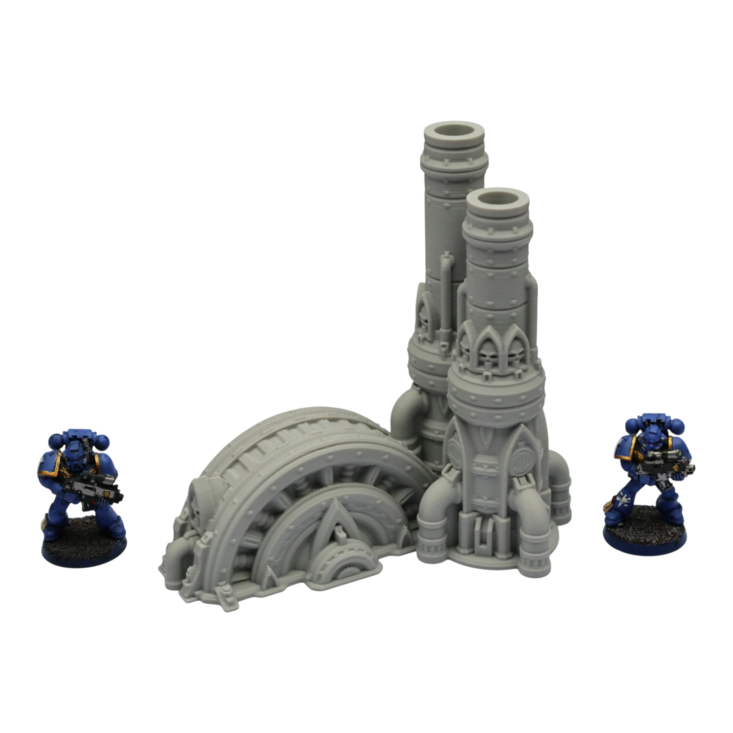 Turbine Stack #2 - 28mm Wargaming Scatter Terrain Scenery Tabletop Grimdark