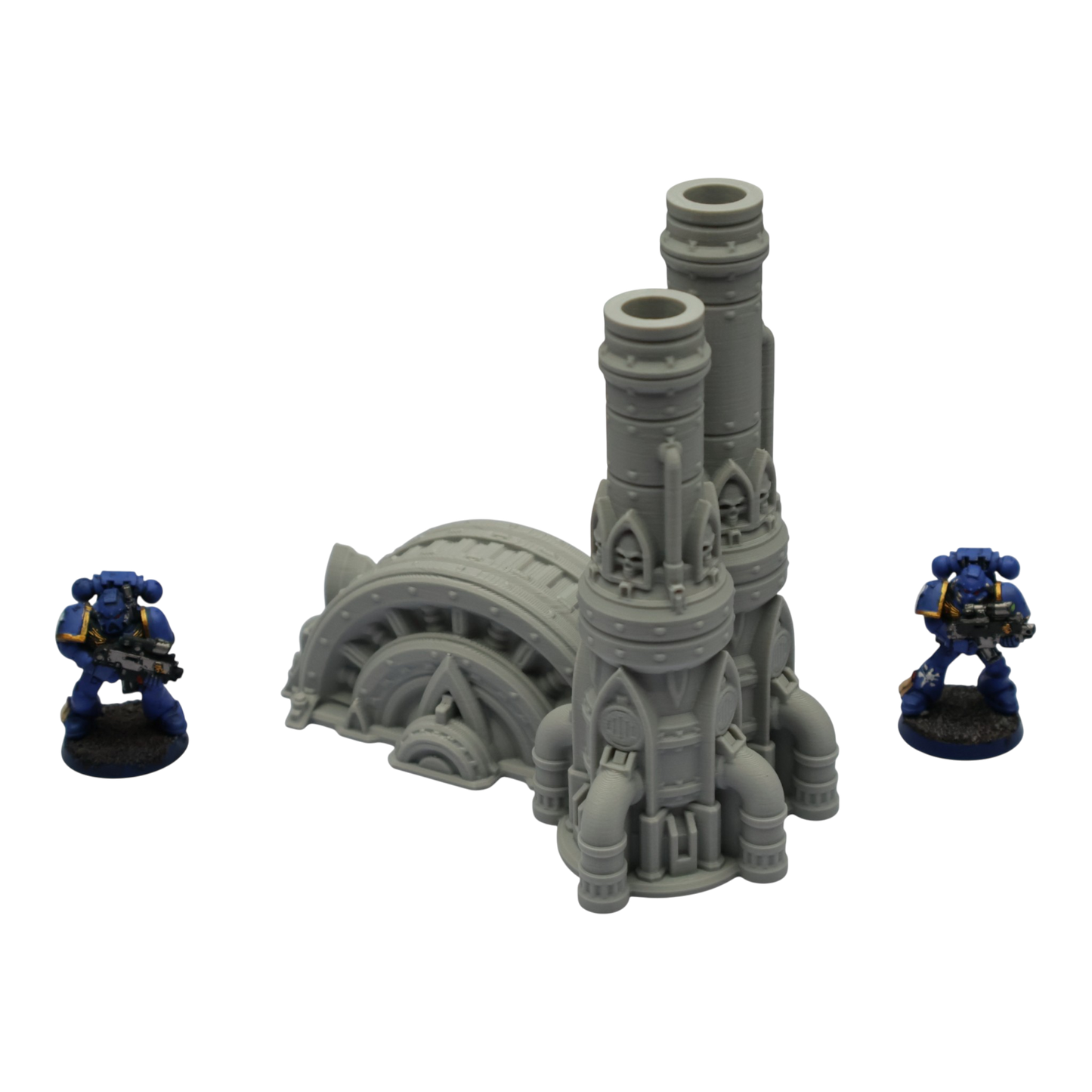 Turbine Stack #2 - 28mm Wargaming Scatter Terrain Scenery Tabletop Grimdark