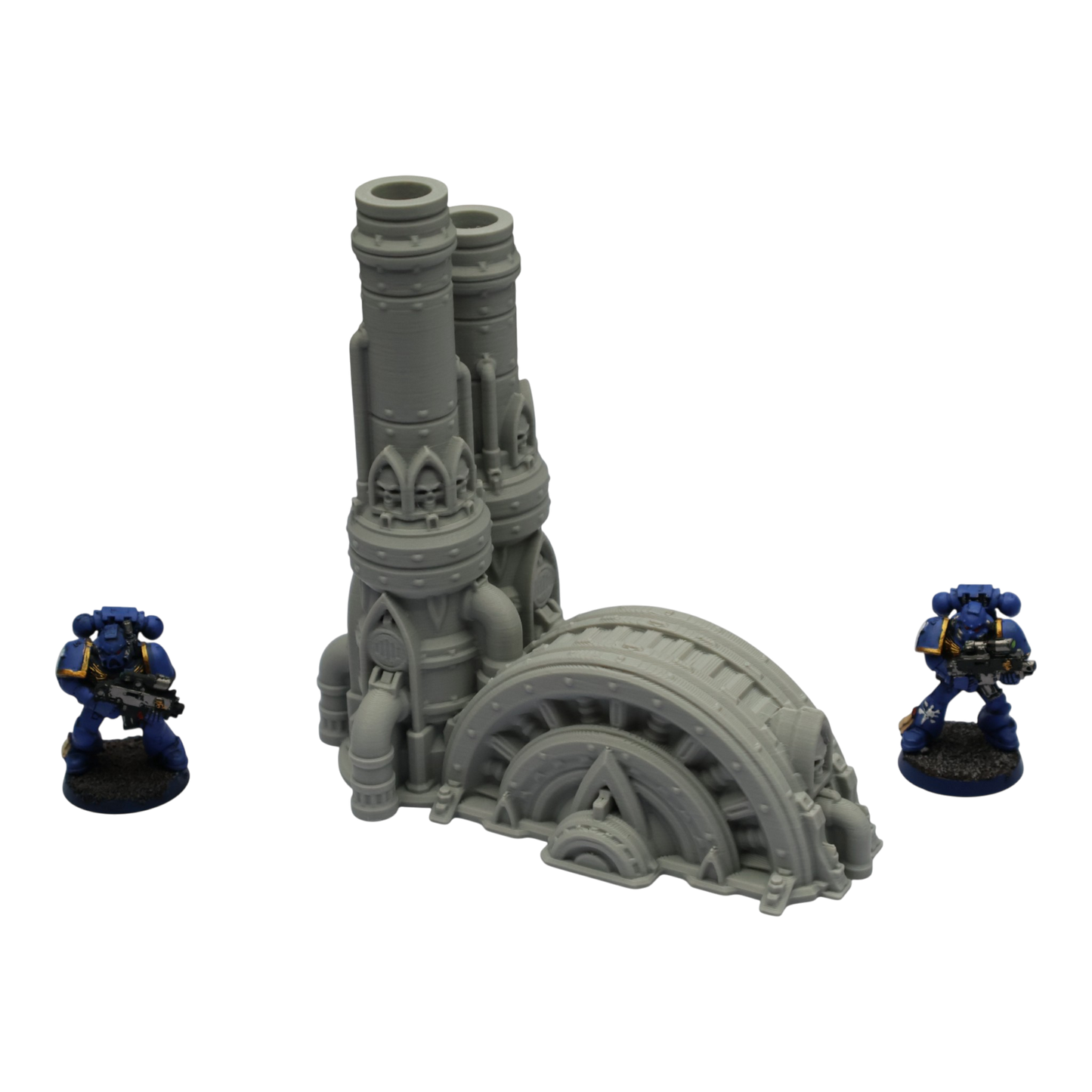 Turbine Stack #2 - 28mm Wargaming Scatter Terrain Scenery Tabletop Grimdark