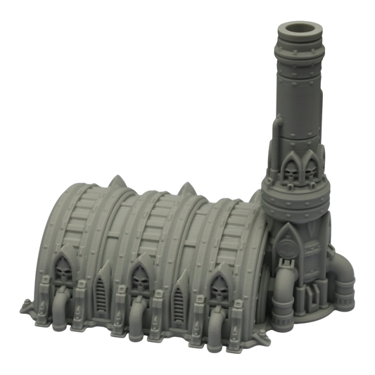 Turbine Stack #4 - 28mm Wargaming Scatter Terrain Scenery Tabletop Grimdark