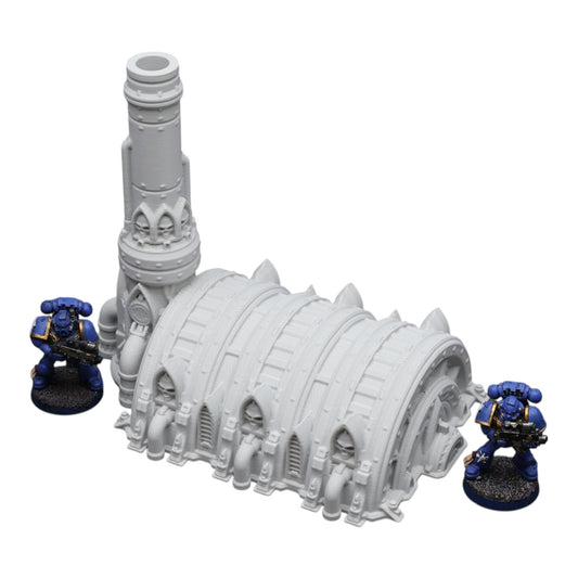 Wargaming 28mm scatter terrain scenery showing 3D-printed item that is compatible with games such as Warhammer 40K, Star Wars Legions, D+D, Dungeons and Dragons, Sci-Fi, Fantasy and other miniature tabletop games. Brand Jawar3d found at www.jawar3d.co.uk.