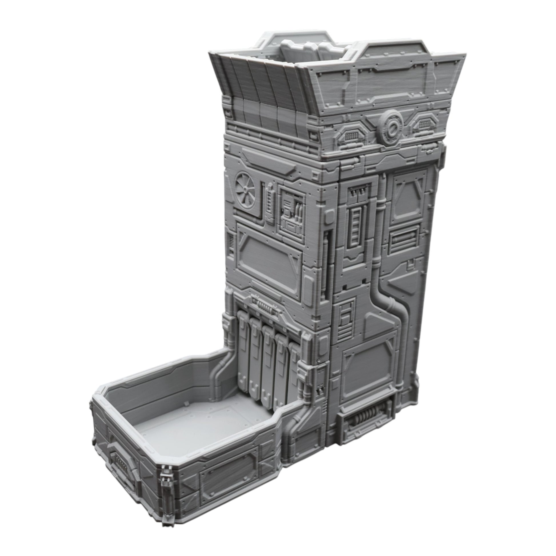 Wargaming 28mm scatter terrain scenery showing 3D-printed item that is compatible with games such as Warhammer 40K, Star Wars Legions, D+D, Dungeons and Dragons, Sci-Fi, Fantasy and other miniature tabletop games. Brand Jawar3d found at www.jawar3d.co.uk.