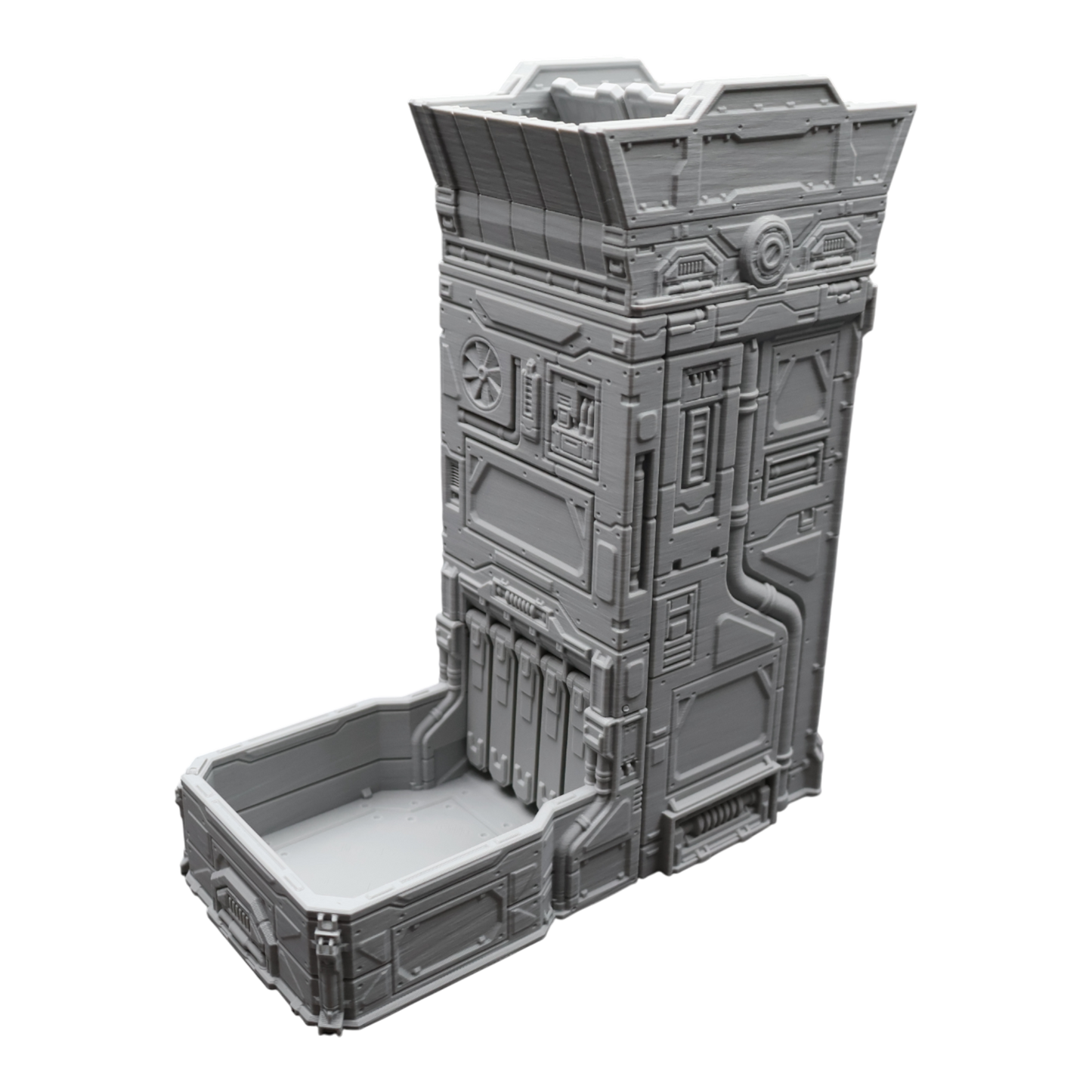 Wargaming 28mm scatter terrain scenery showing 3D-printed item that is compatible with games such as Warhammer 40K, Star Wars Legions, D+D, Dungeons and Dragons, Sci-Fi, Fantasy and other miniature tabletop games. Brand Jawar3d found at www.jawar3d.co.uk.