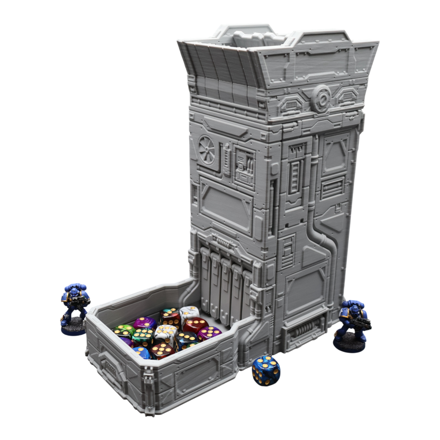 Wargaming 28mm scatter terrain scenery showing 3D-printed item that is compatible with games such as Warhammer 40K, Star Wars Legions, D+D, Dungeons and Dragons, Sci-Fi, Fantasy and other miniature tabletop games. Brand Jawar3d found at www.jawar3d.co.uk.