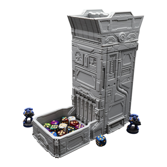 Wargaming 28mm scatter terrain scenery showing 3D-printed item that is compatible with games such as Warhammer 40K, Star Wars Legions, D+D, Dungeons and Dragons, Sci-Fi, Fantasy and other miniature tabletop games. Brand Jawar3d found at www.jawar3d.co.uk.