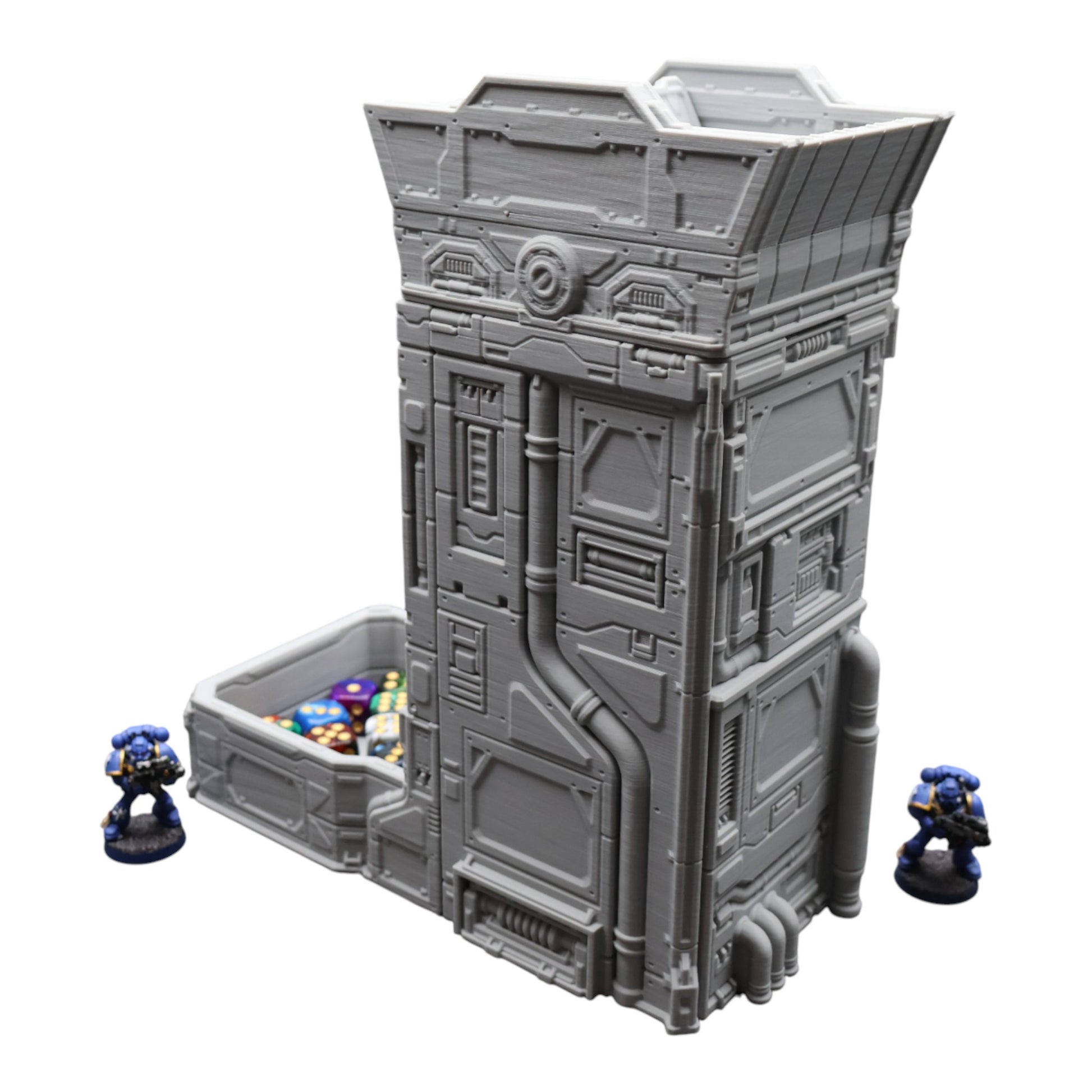 Wargaming 28mm scatter terrain scenery showing 3D-printed item that is compatible with games such as Warhammer 40K, Star Wars Legions, D+D, Dungeons and Dragons, Sci-Fi, Fantasy and other miniature tabletop games. Brand Jawar3d found at www.jawar3d.co.uk.