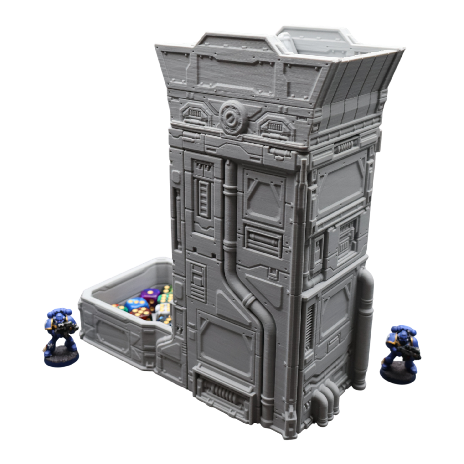 Wargaming 28mm scatter terrain scenery showing 3D-printed item that is compatible with games such as Warhammer 40K, Star Wars Legions, D+D, Dungeons and Dragons, Sci-Fi, Fantasy and other miniature tabletop games. Brand Jawar3d found at www.jawar3d.co.uk.