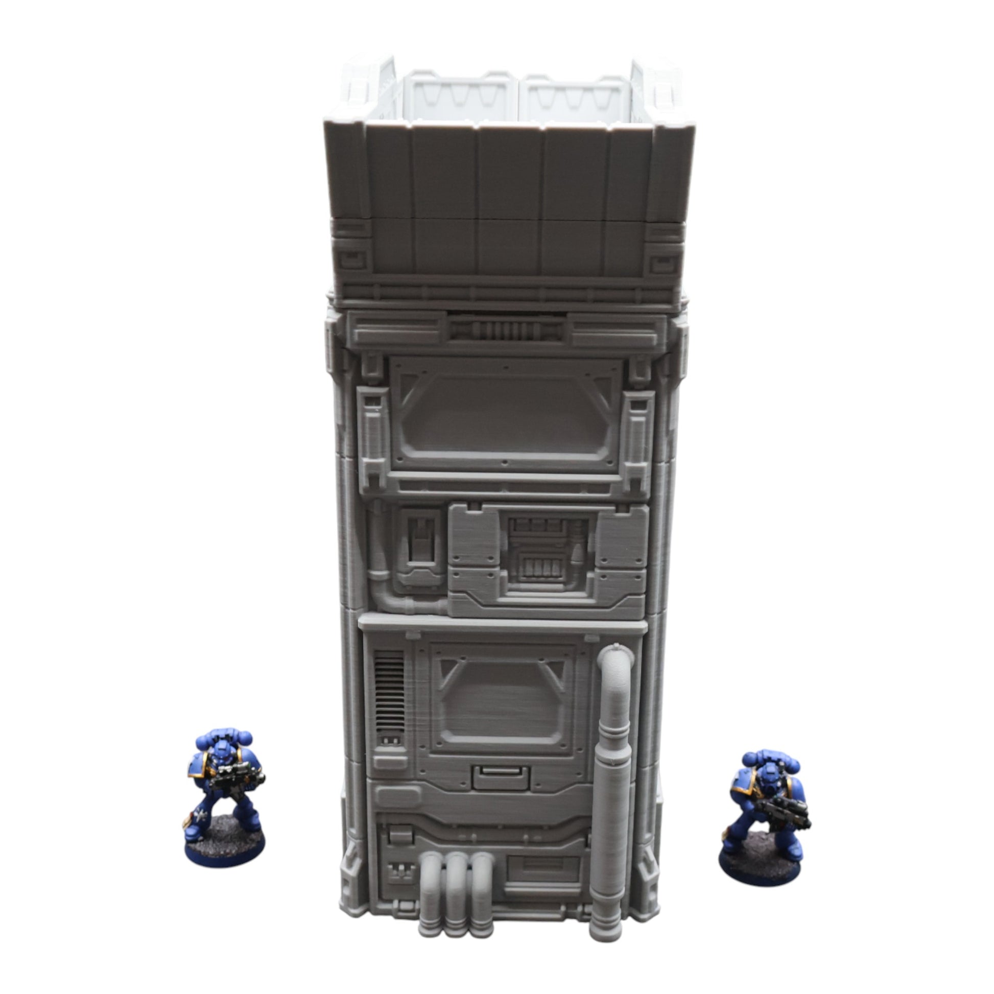 Wargaming 28mm scatter terrain scenery showing 3D-printed item that is compatible with games such as Warhammer 40K, Star Wars Legions, D+D, Dungeons and Dragons, Sci-Fi, Fantasy and other miniature tabletop games. Brand Jawar3d found at www.jawar3d.co.uk.