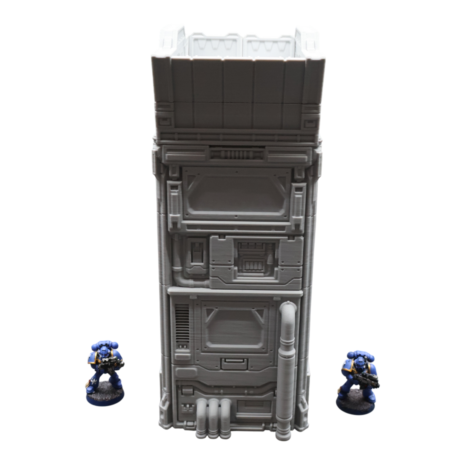 Wargaming 28mm scatter terrain scenery showing 3D-printed item that is compatible with games such as Warhammer 40K, Star Wars Legions, D+D, Dungeons and Dragons, Sci-Fi, Fantasy and other miniature tabletop games. Brand Jawar3d found at www.jawar3d.co.uk.