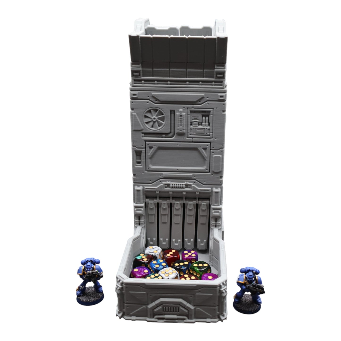 Wargaming 28mm scatter terrain scenery showing 3D-printed item that is compatible with games such as Warhammer 40K, Star Wars Legions, D+D, Dungeons and Dragons, Sci-Fi, Fantasy and other miniature tabletop games. Brand Jawar3d found at www.jawar3d.co.uk.