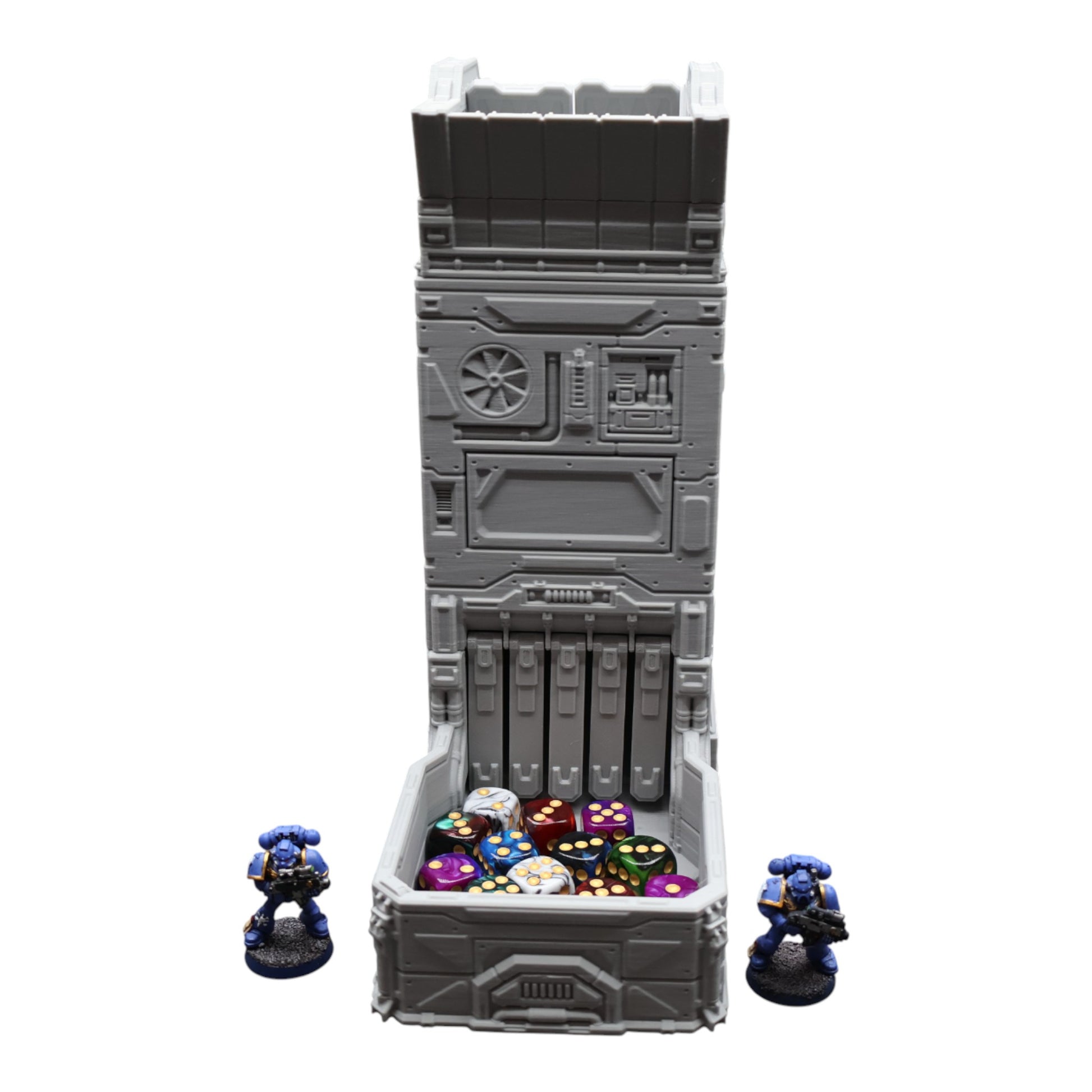 Wargaming 28mm scatter terrain scenery showing 3D-printed item that is compatible with games such as Warhammer 40K, Star Wars Legions, D+D, Dungeons and Dragons, Sci-Fi, Fantasy and other miniature tabletop games. Brand Jawar3d found at www.jawar3d.co.uk.