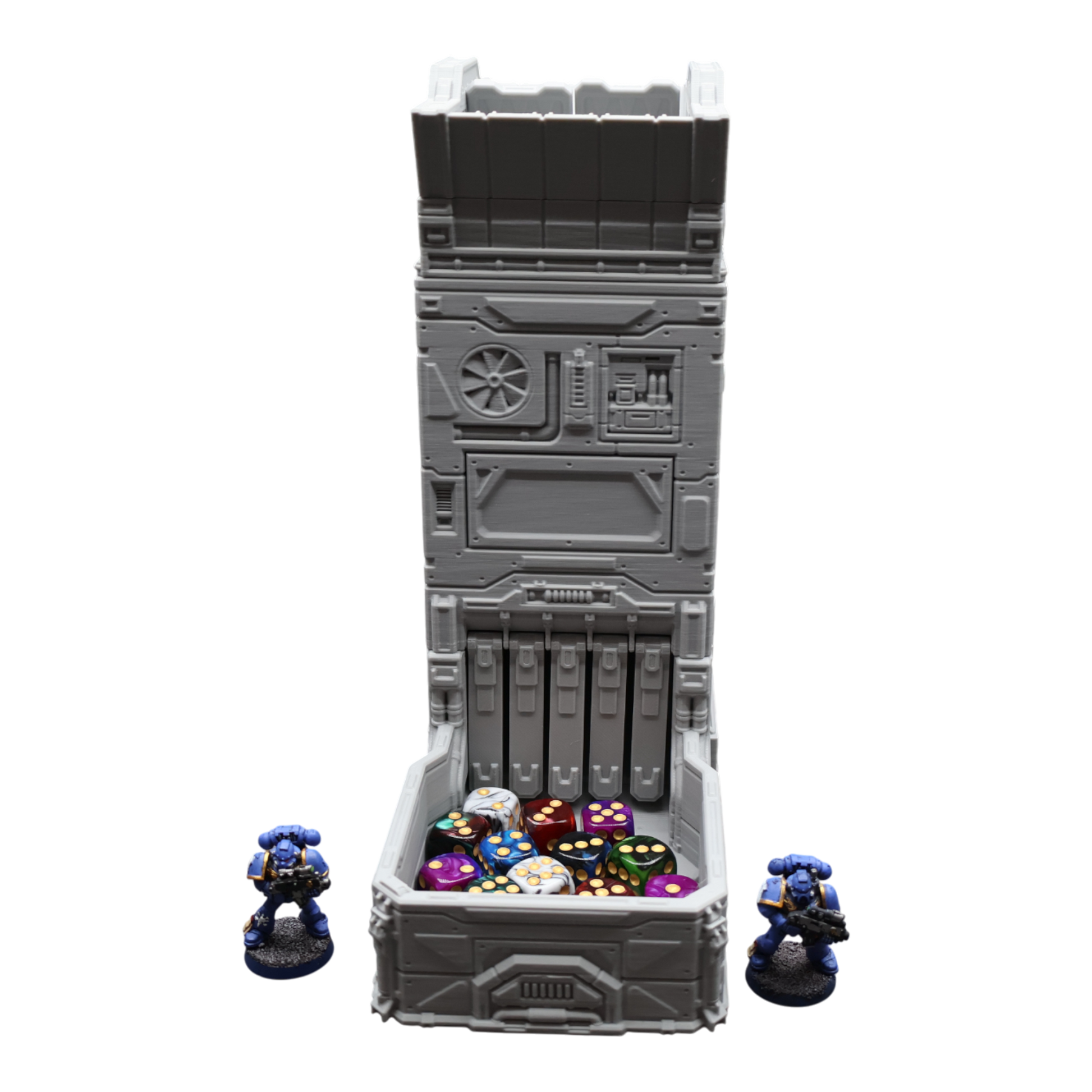 Wargaming 28mm scatter terrain scenery showing 3D-printed item that is compatible with games such as Warhammer 40K, Star Wars Legions, D+D, Dungeons and Dragons, Sci-Fi, Fantasy and other miniature tabletop games. Brand Jawar3d found at www.jawar3d.co.uk.