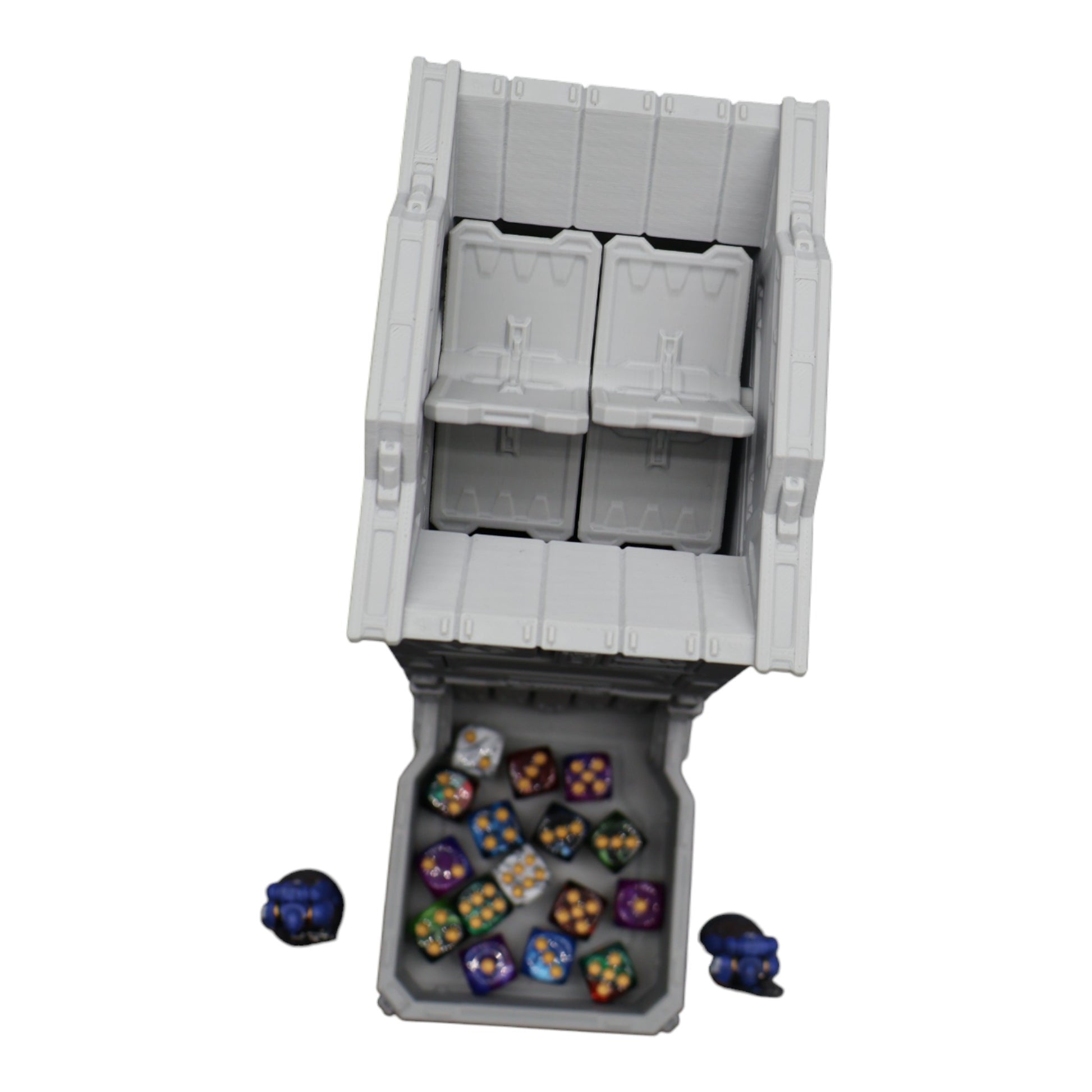 Wargaming 28mm scatter terrain scenery showing 3D-printed item that is compatible with games such as Warhammer 40K, Star Wars Legions, D+D, Dungeons and Dragons, Sci-Fi, Fantasy and other miniature tabletop games. Brand Jawar3d found at www.jawar3d.co.uk.