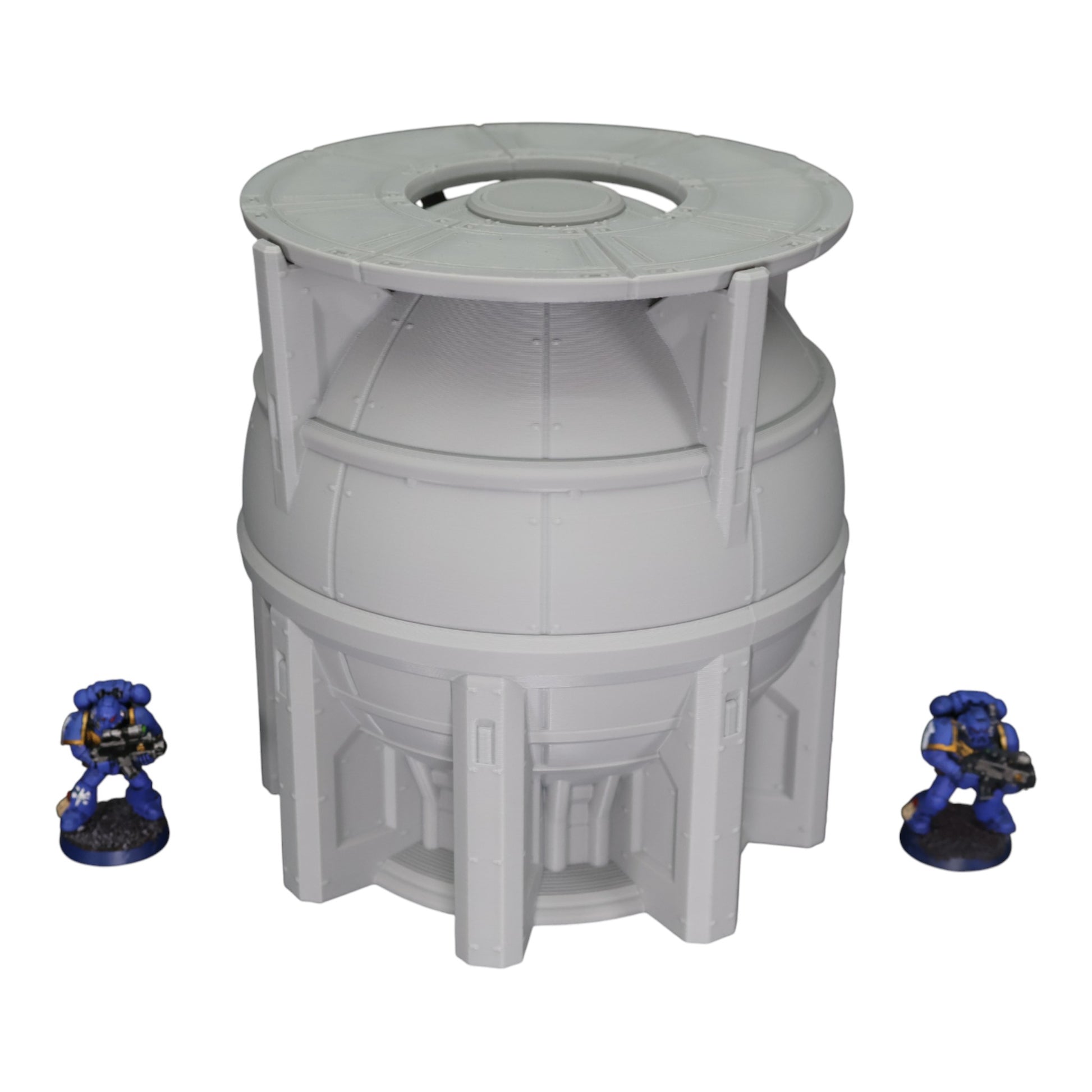 Wargaming 28mm scatter terrain scenery showing 3D-printed item that is compatible with games such as Warhammer 40K, Star Wars Legions, D+D, Dungeons and Dragons, Sci-Fi, Fantasy and other miniature tabletop games. Brand Jawar3d found at www.jawar3d.co.uk.
