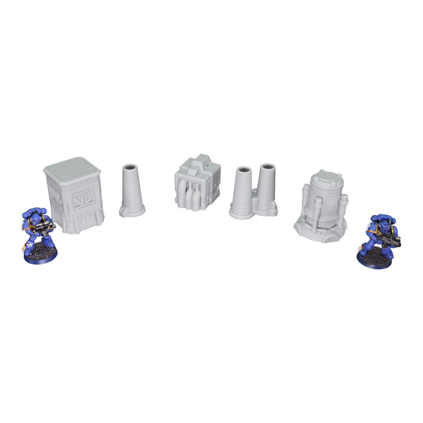 Wargaming 28mm scatter terrain scenery showing 3D-printed item that is compatible with games such as Warhammer 40K, Star Wars Legions, D+D, Dungeons and Dragons, Sci-Fi, Fantasy and other miniature tabletop games. Brand Jawar3d found at www.jawar3d.co.uk.