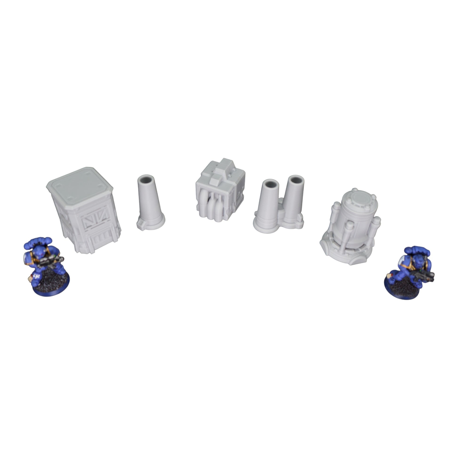 Wargaming 28mm scatter terrain scenery showing 3D-printed item that is compatible with games such as Warhammer 40K, Star Wars Legions, D+D, Dungeons and Dragons, Sci-Fi, Fantasy and other miniature tabletop games. Brand Jawar3d found at www.jawar3d.co.uk.